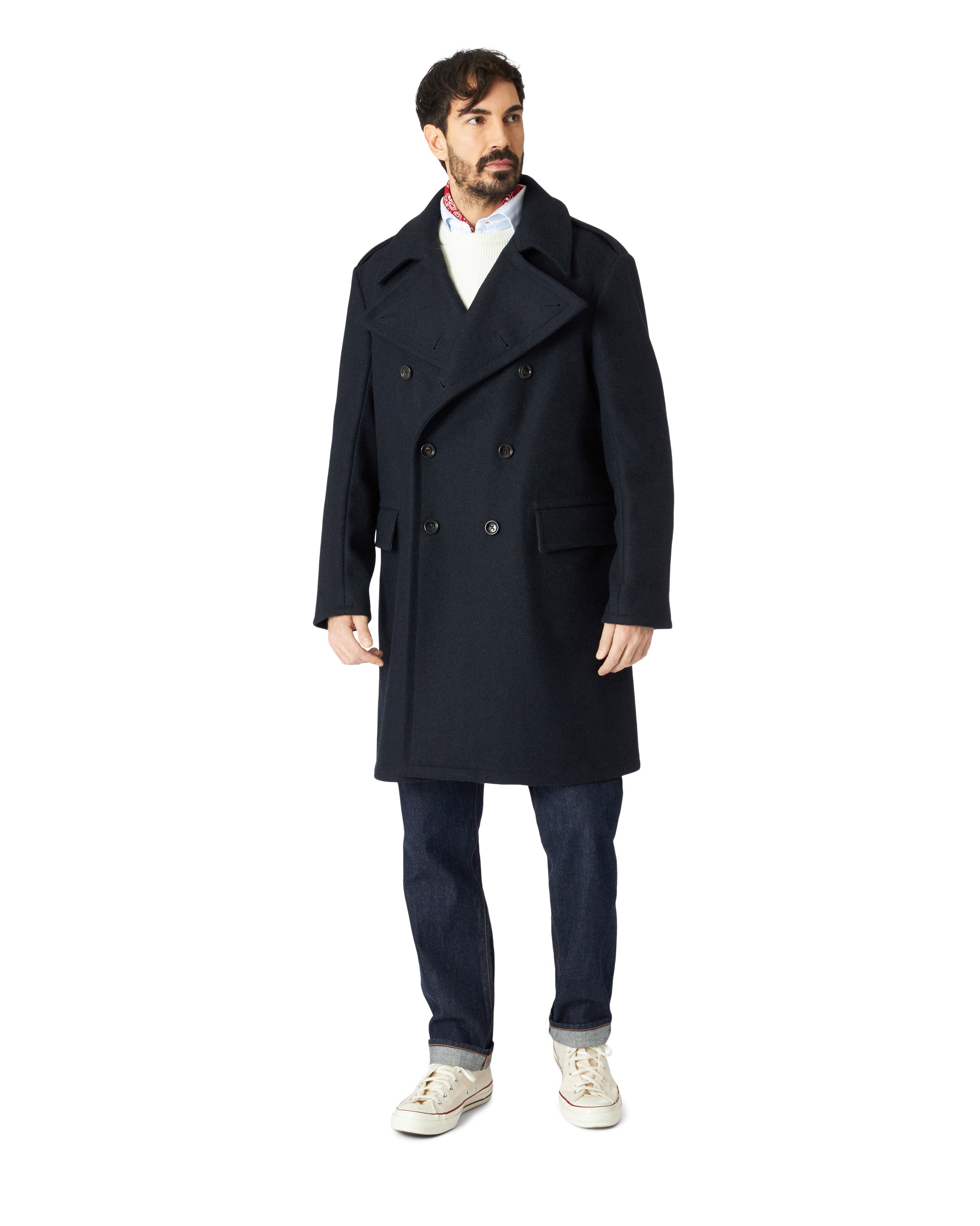 Winston Cappotto Doppiopetto In Lana