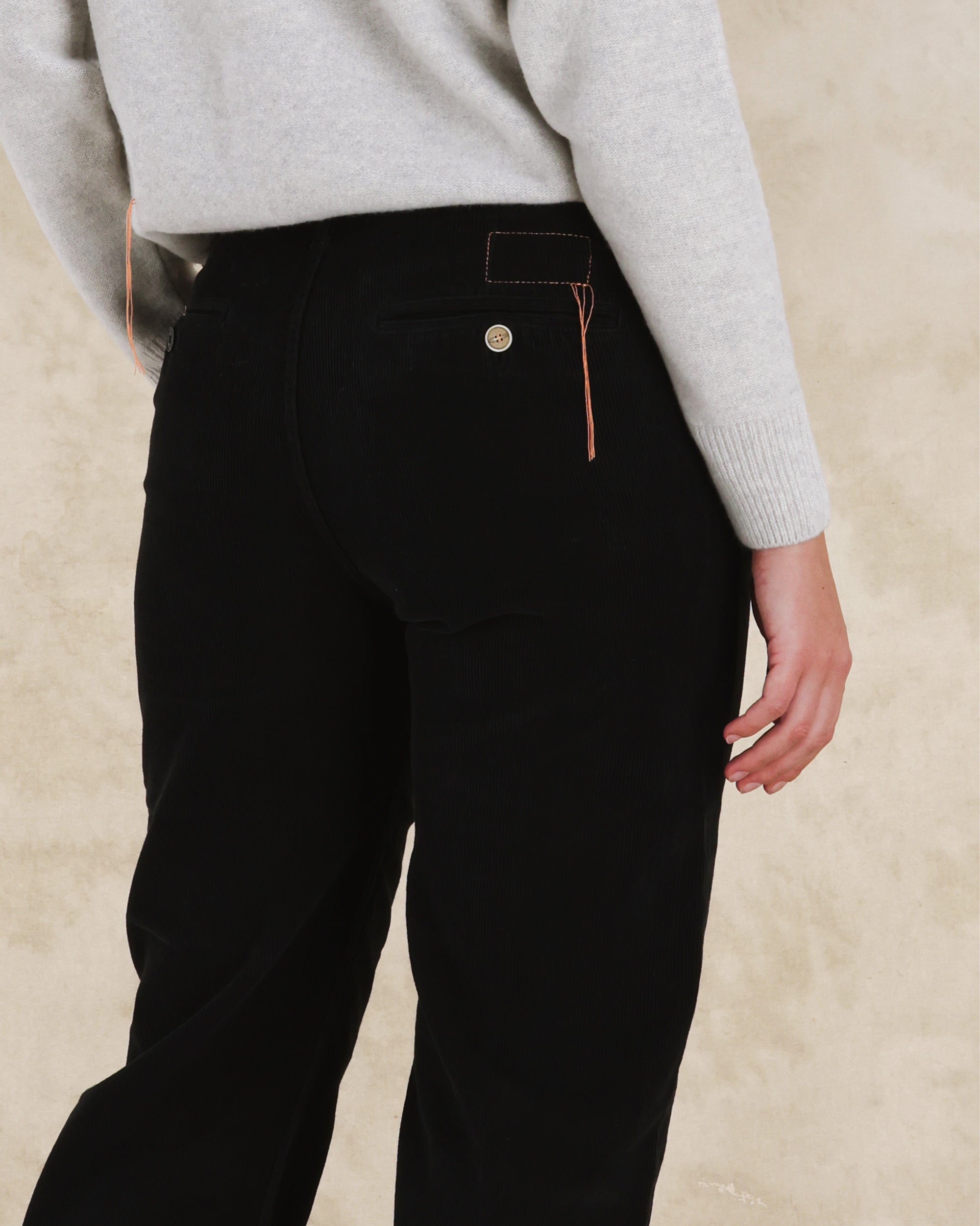 Jamiet Pantaloni Chino In Velluto