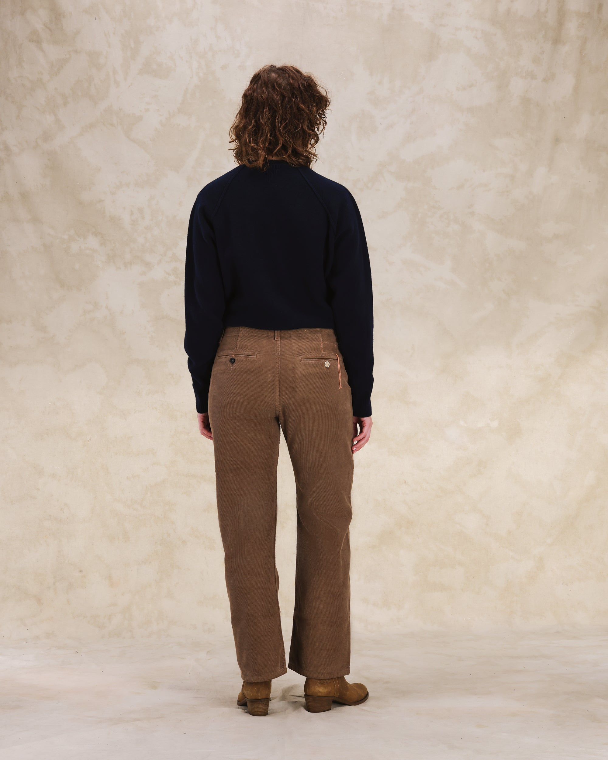 Jamiet Pantaloni Chino In Velluto