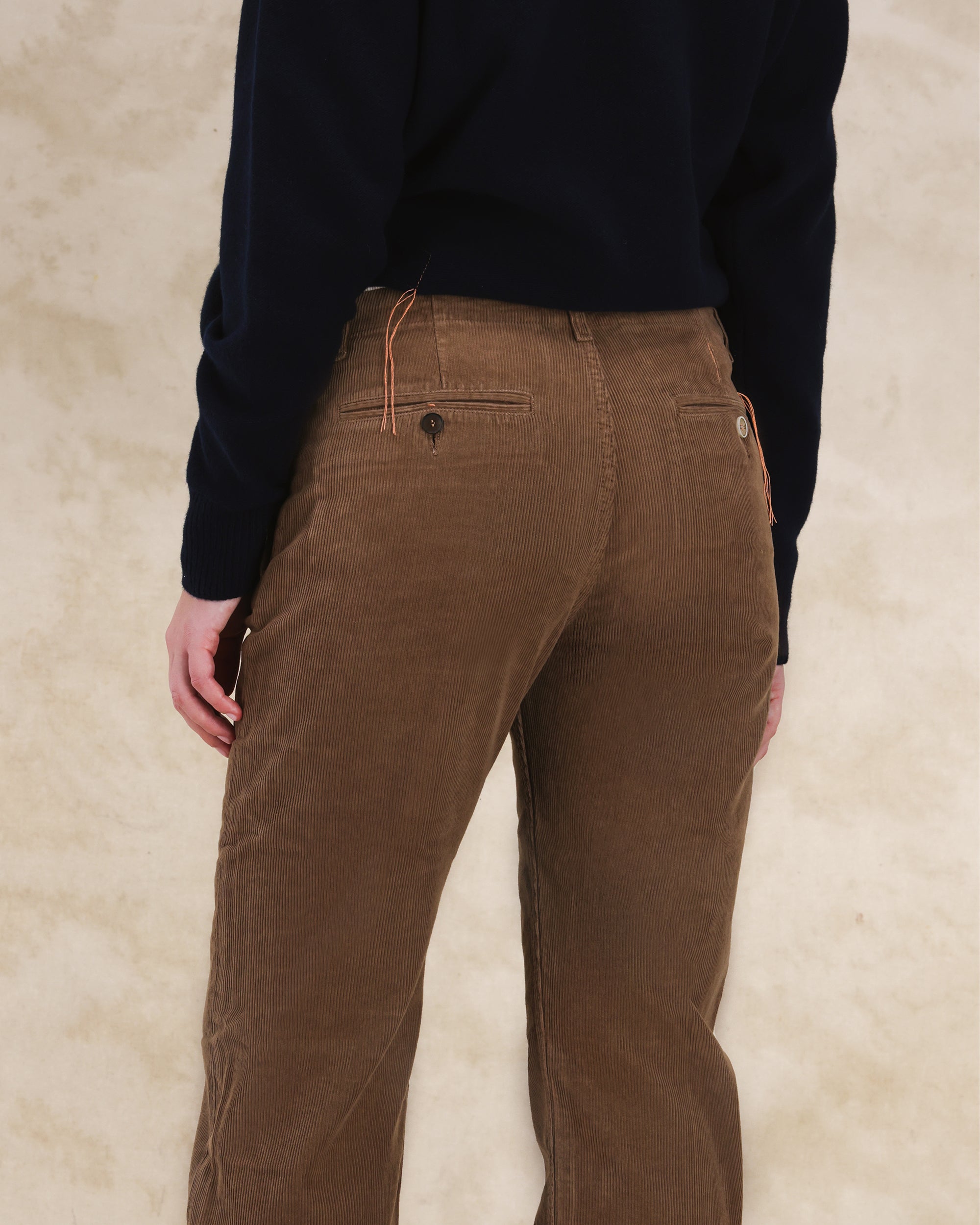 Jamiet Pantaloni Chino In Velluto