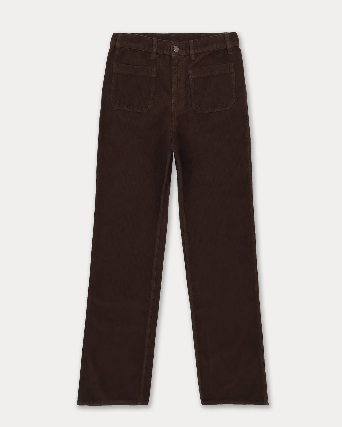 Jane Pantaloni Bootcut In Velluto A Coste