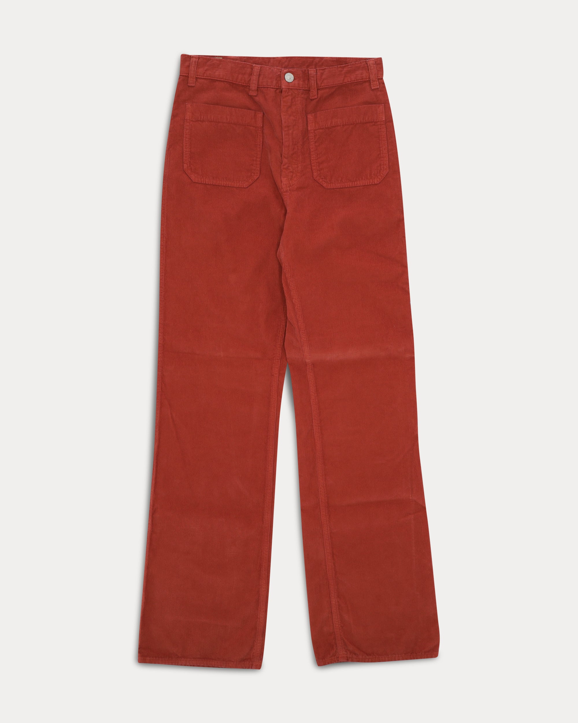 Jane Pantaloni Bootcut In Velluto A Coste