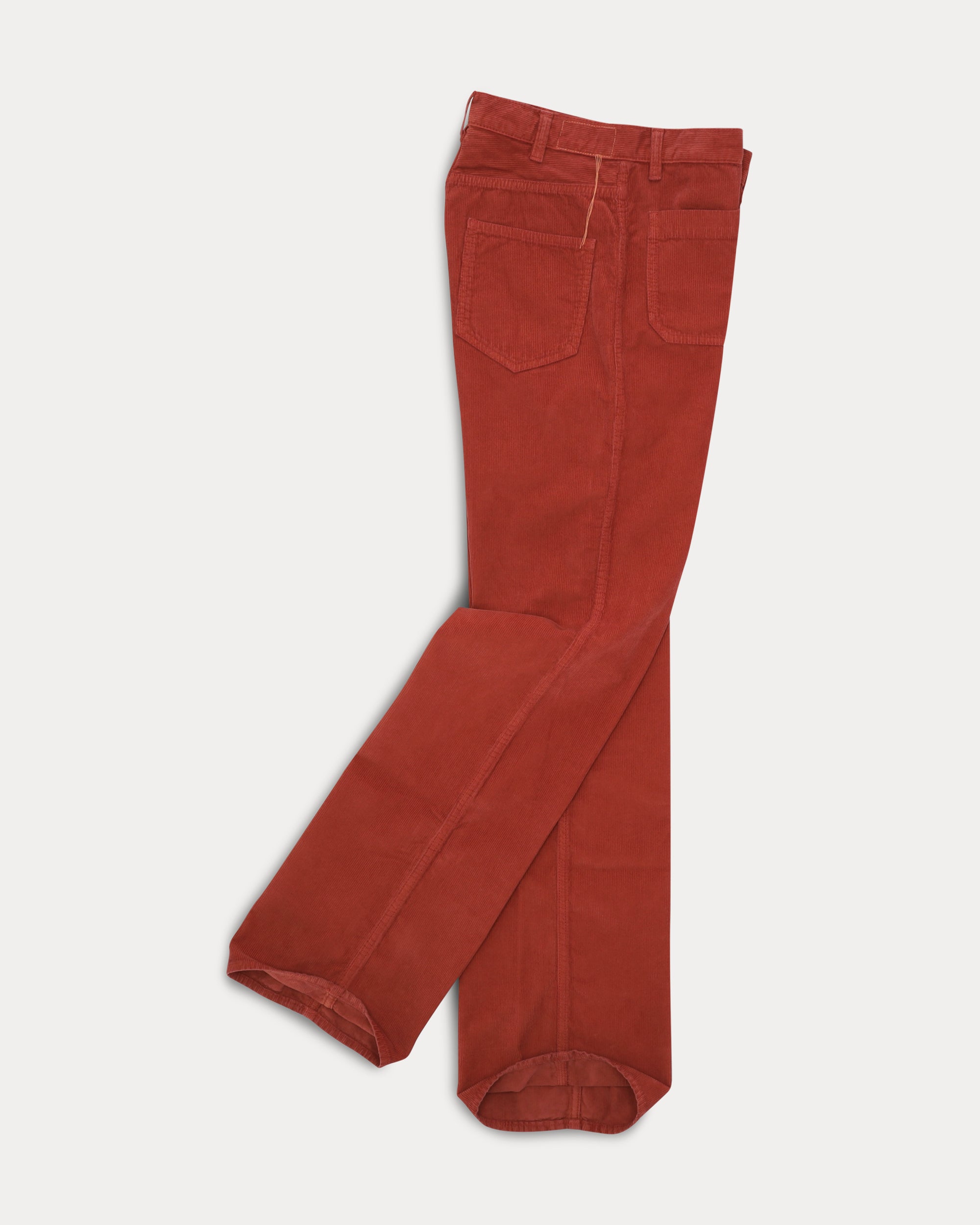 Jane Pantaloni Bootcut In Velluto A Coste