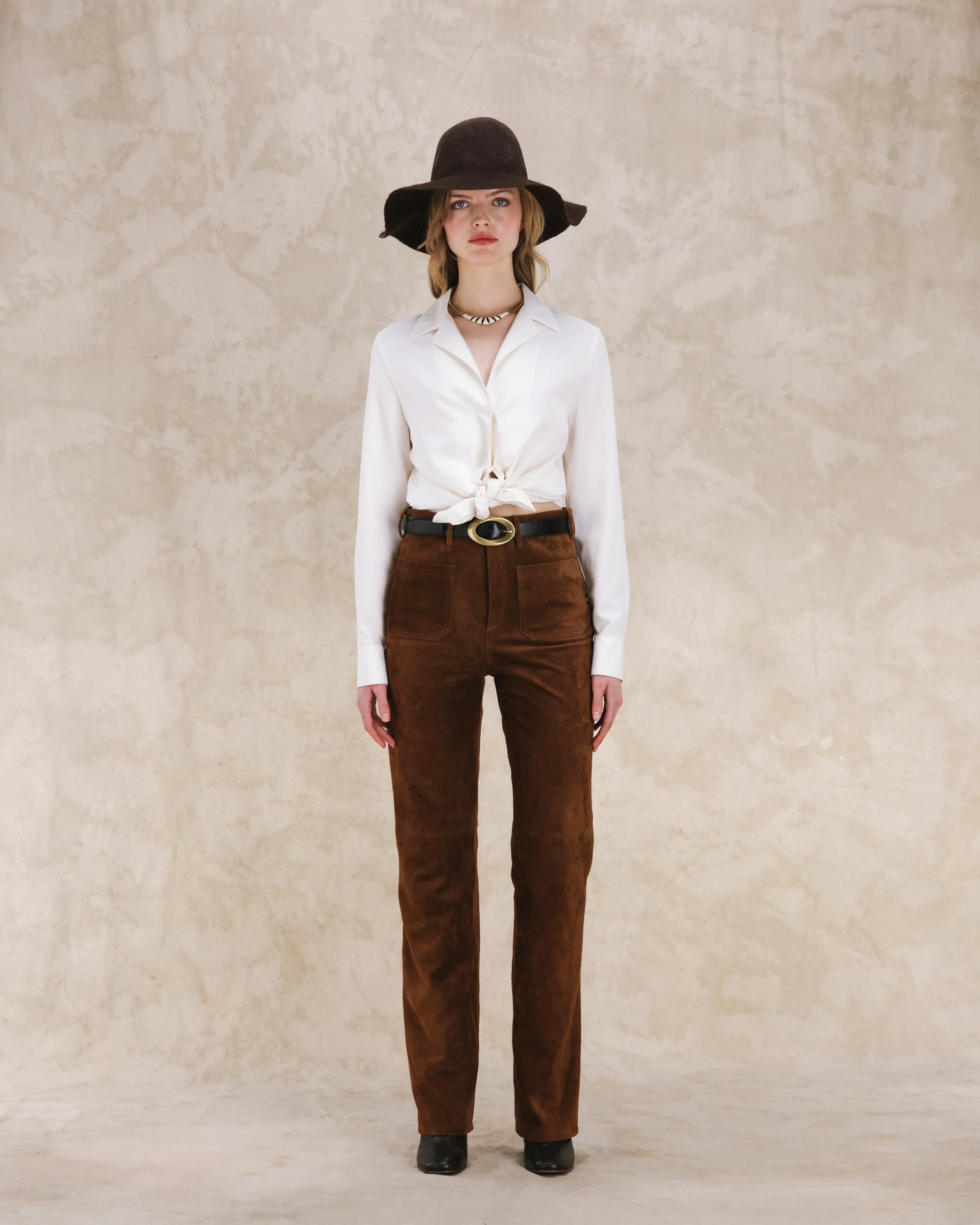 Jane Suede Pants