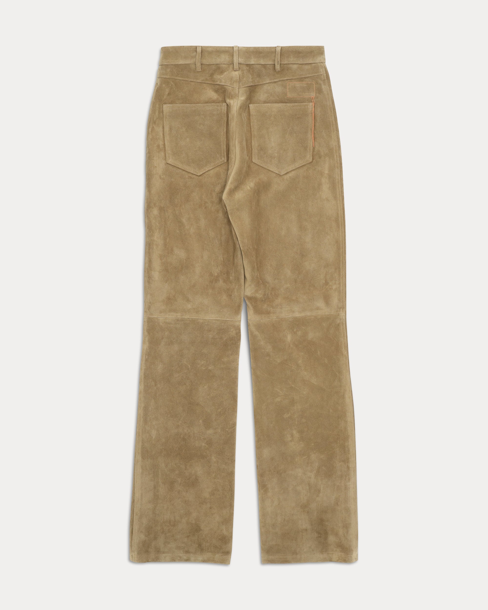 Jane Pantaloni In Pelle Scamosciata