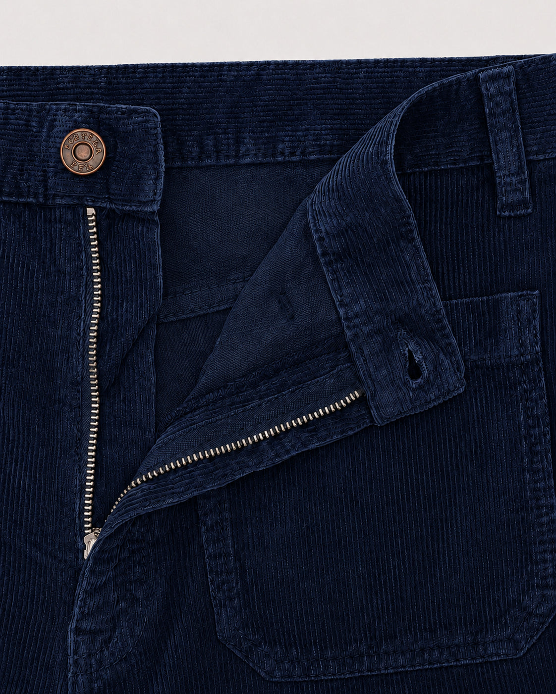 Jane Pantaloni Bootcut In Velluto A Coste