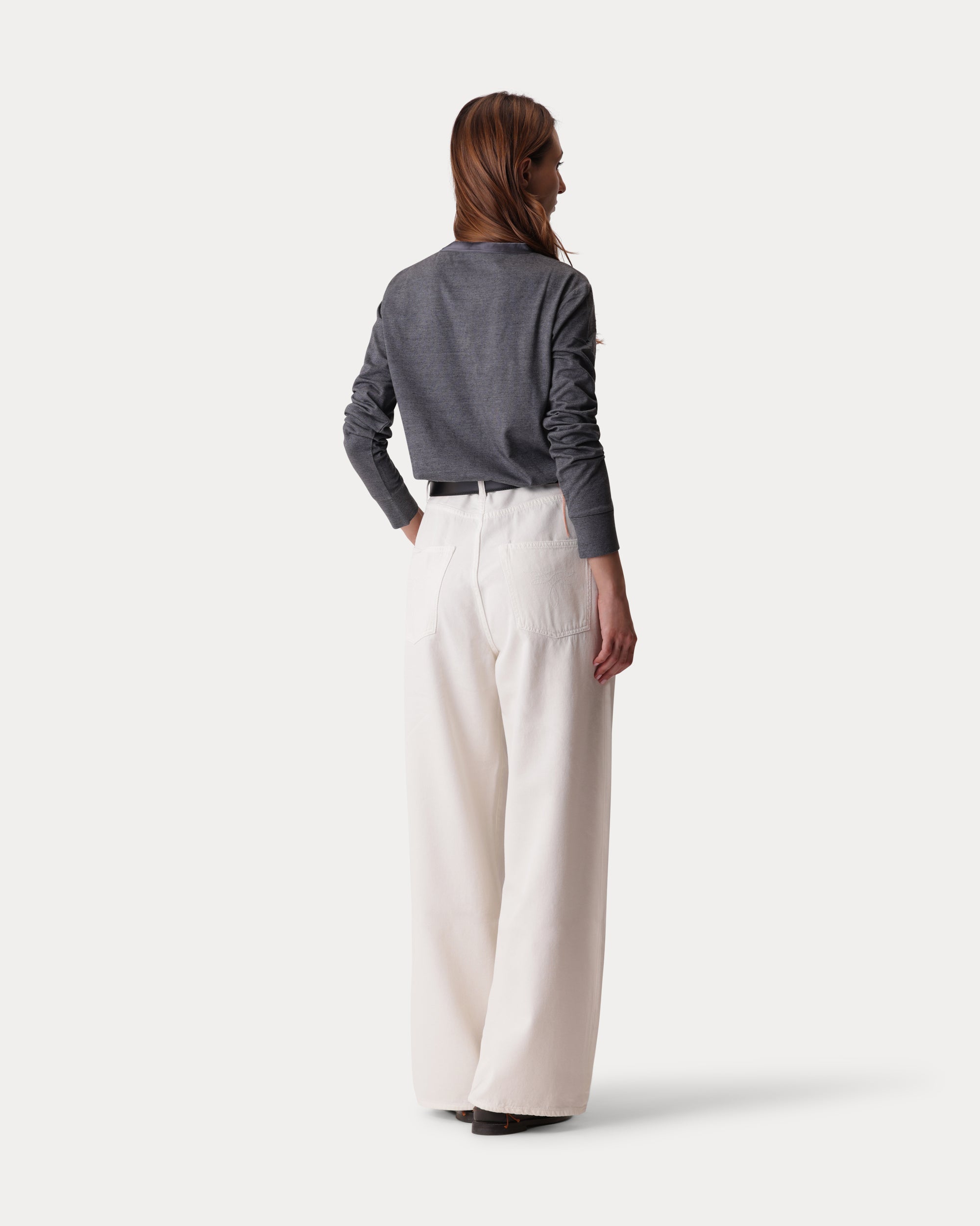 Jaron Wide Leg Cotton Bull Pants