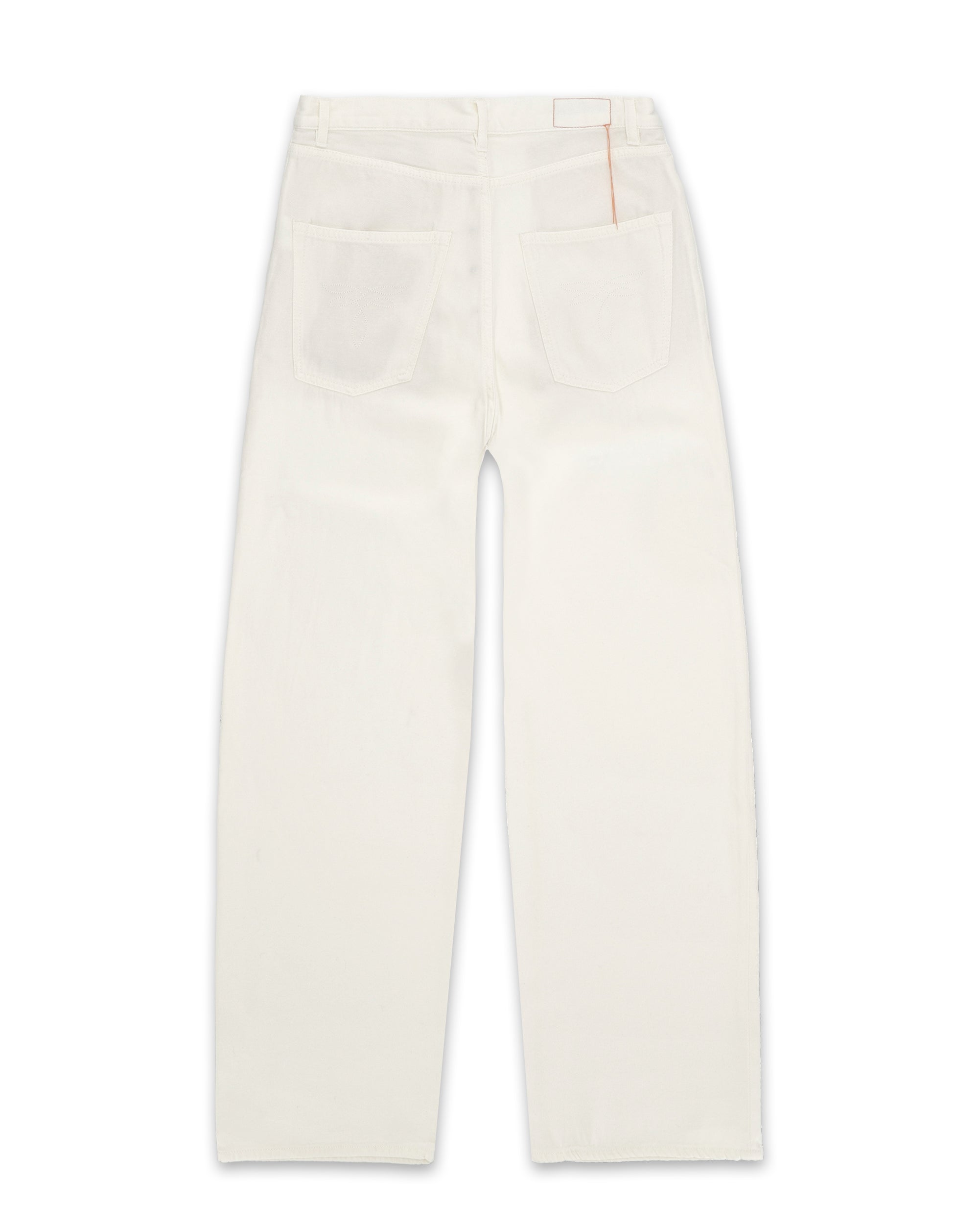 Jaron Pantaloni Gamba Ampia Lana E Cotone