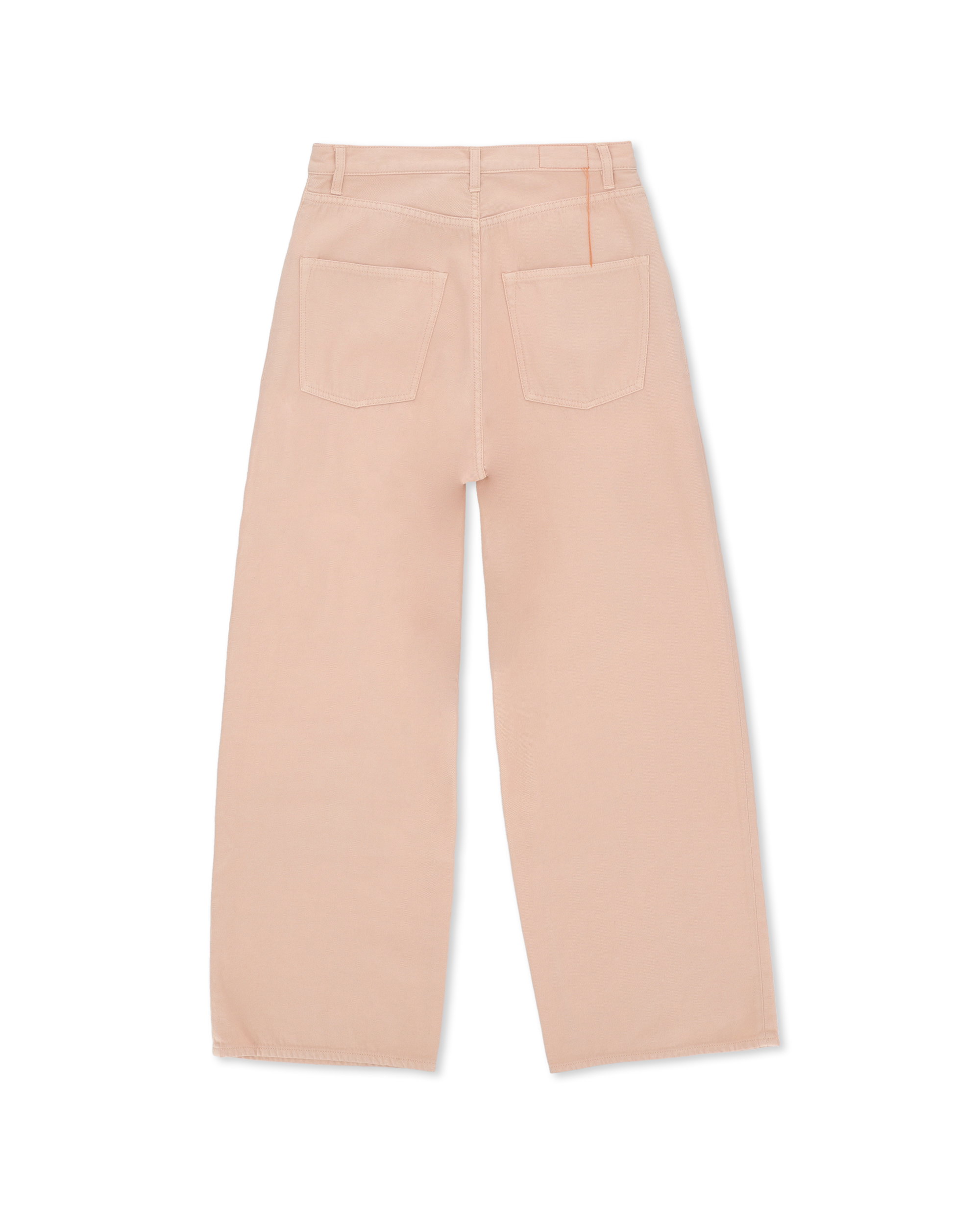 Jaron Pantaloni Gamba Ampia Lana E Cotone