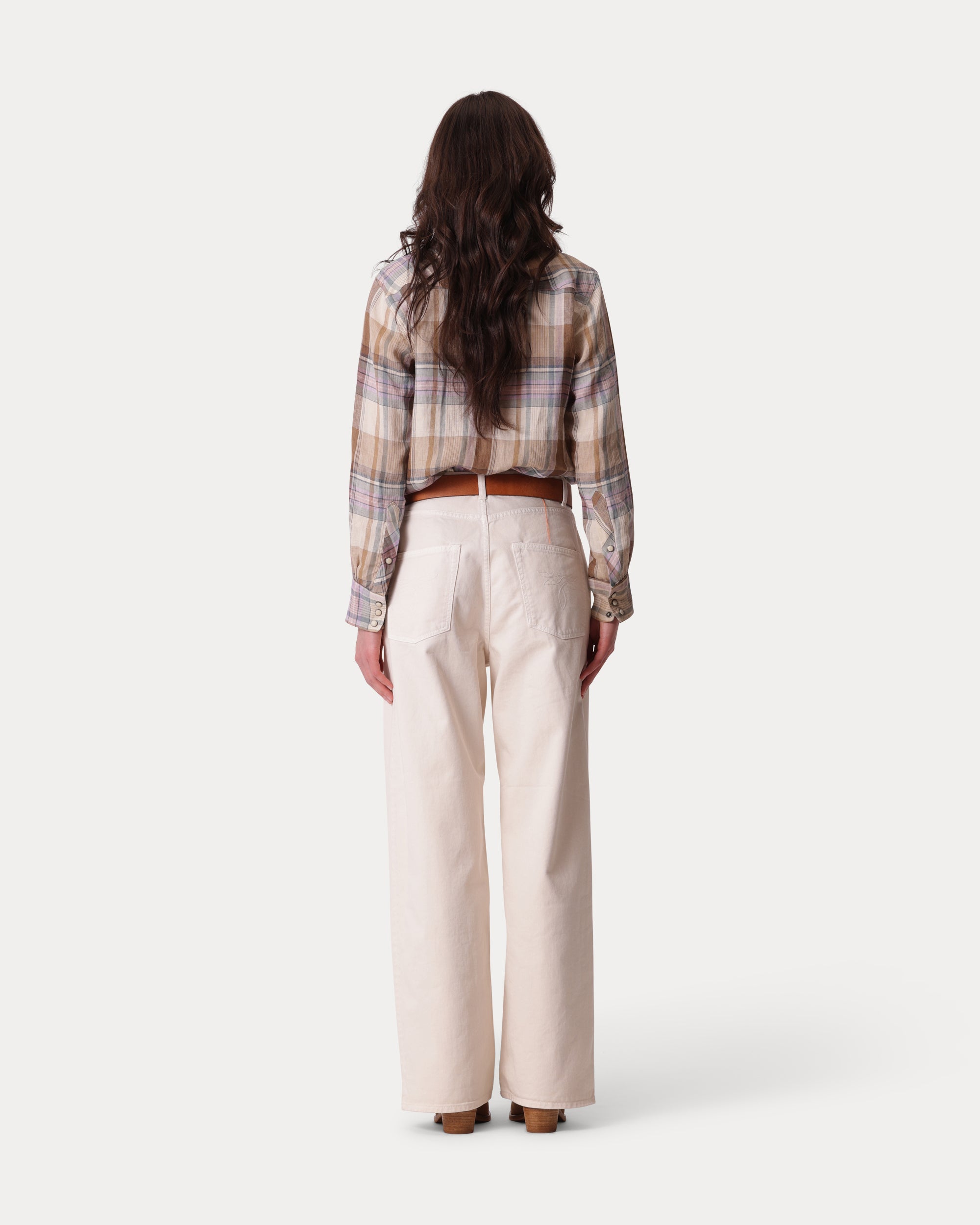 Jaron Wide Leg Cotton Bull Pants