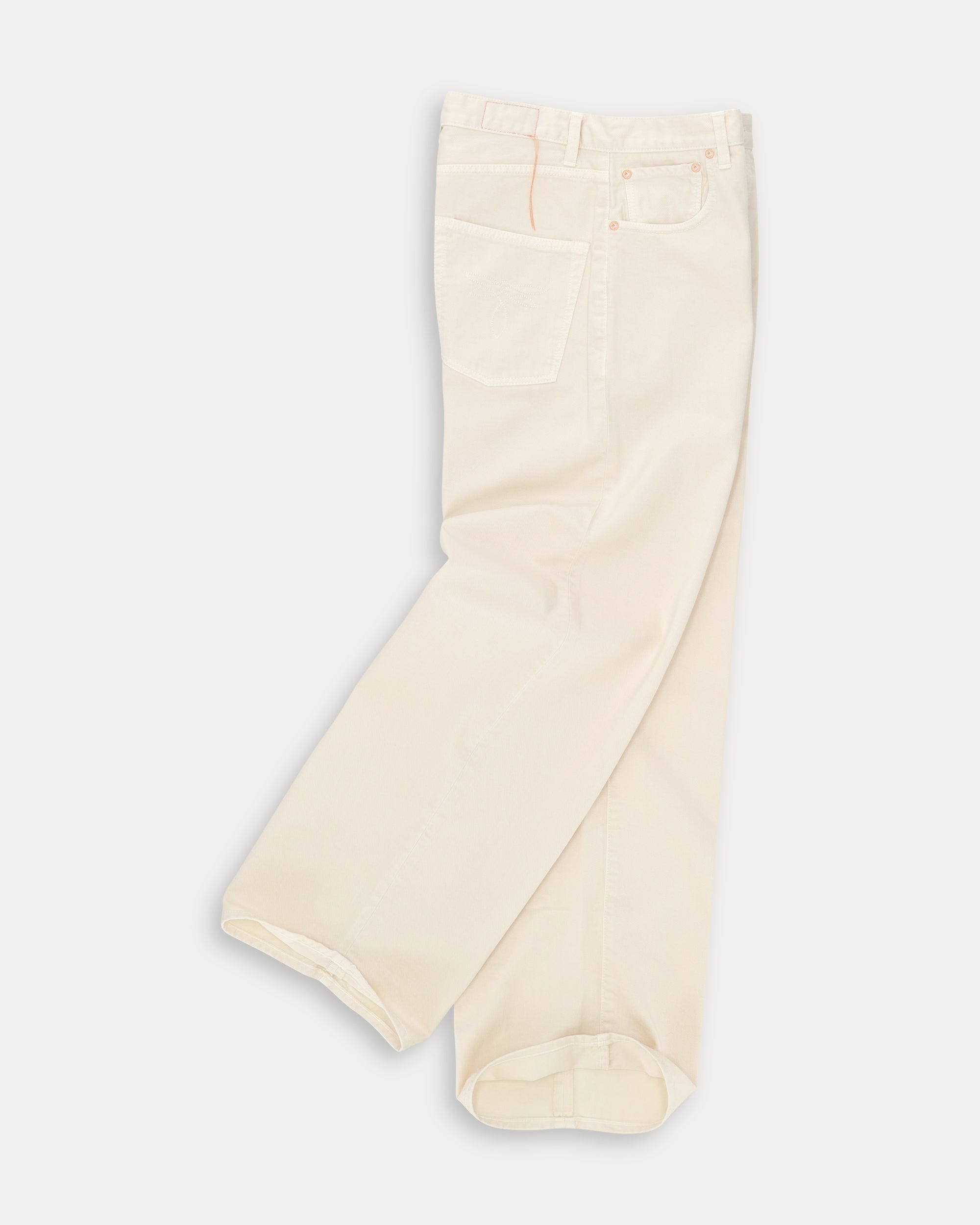 Jaron Pantaloni Gamba Ampia In Bull Di Cotone