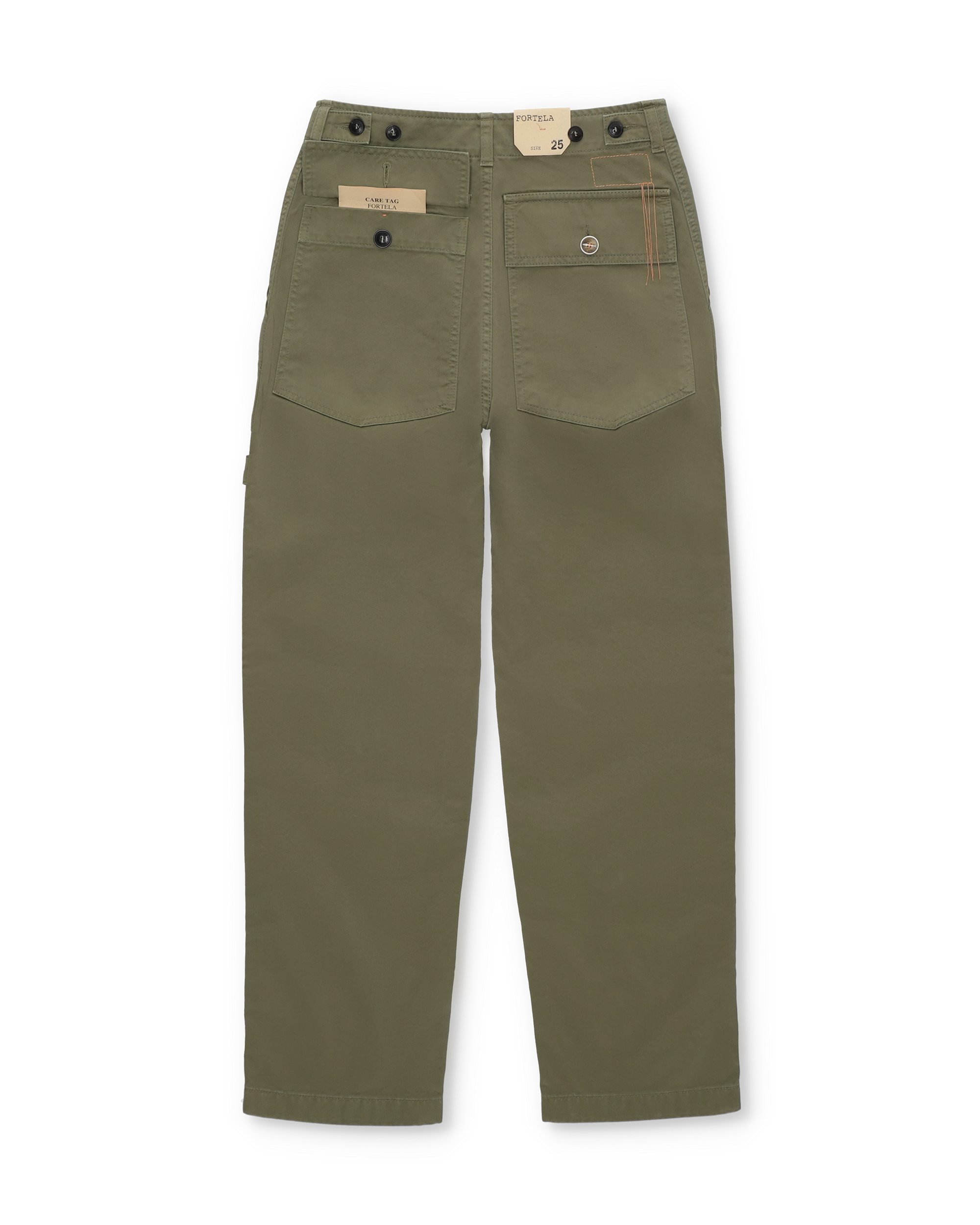 Jerryt Pantaloni Fatigue In Cotone