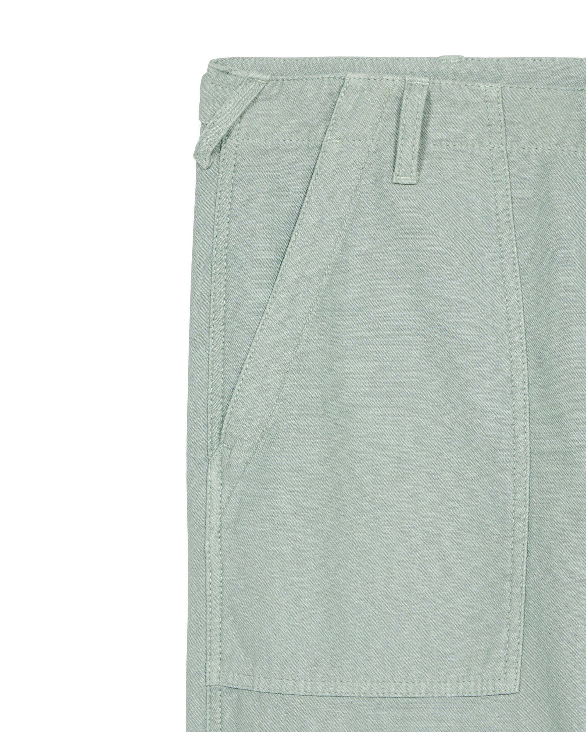 Jerry Pantaloni Fatigue In Cotone Satin