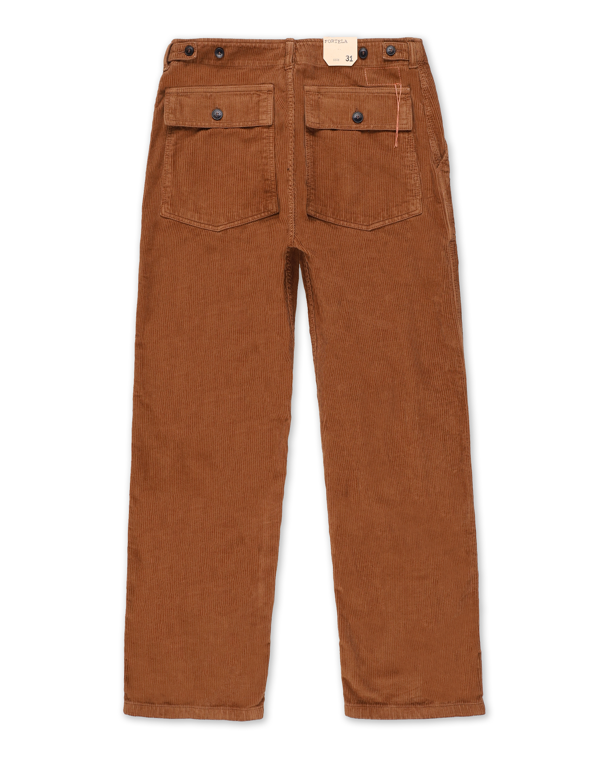 Jerryt Pantaloni Fatigue In Velluto A Coste