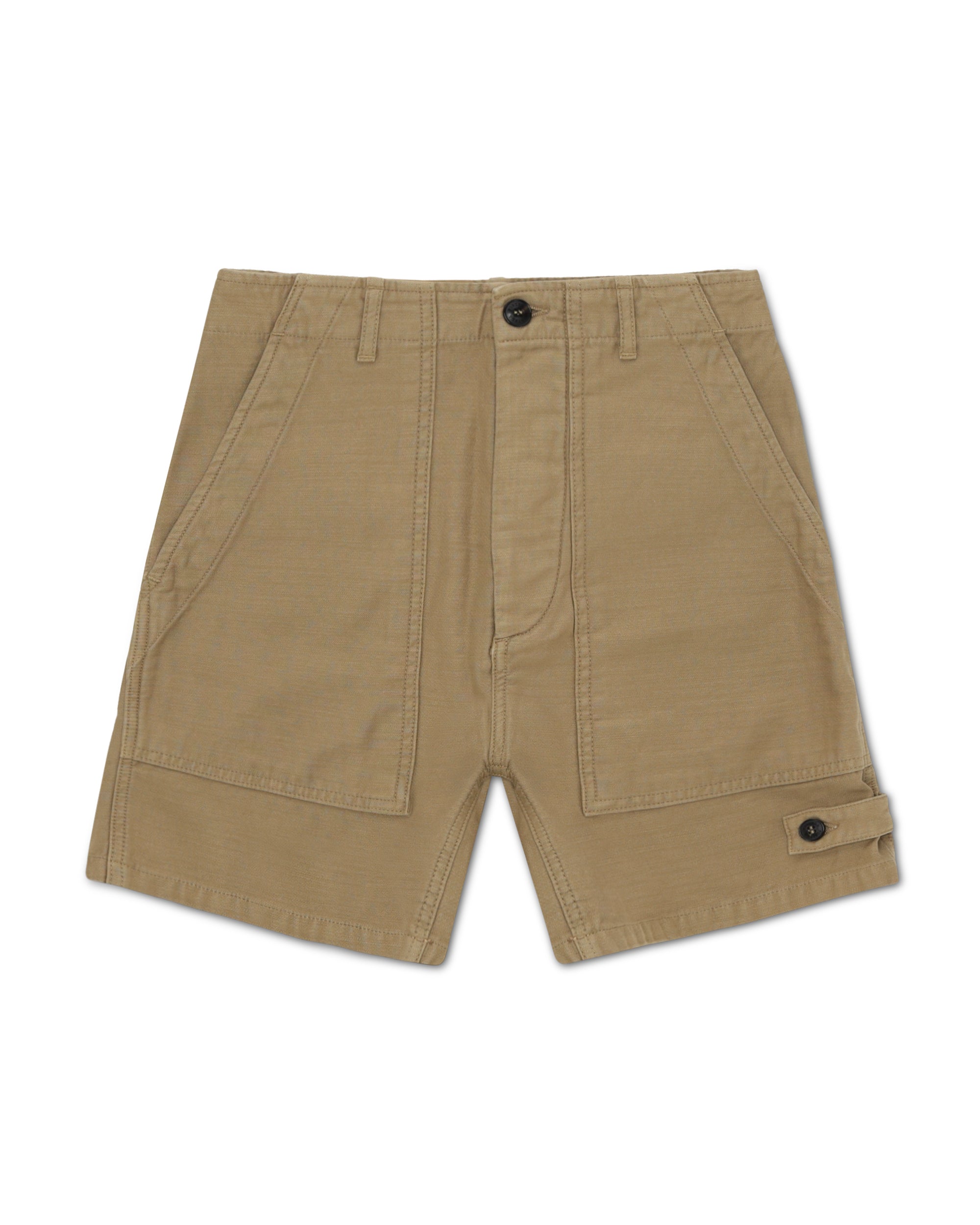 Jim Shorts Fatigue In Cotone Satin