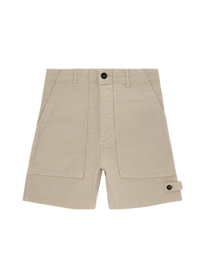 Jim Shorts Fatigue In Cotone Satin