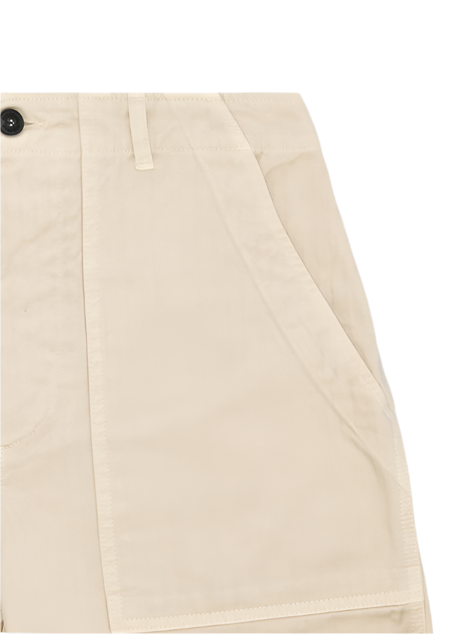 Jimt Shorts Fatigue In Herringbone Di Cotone