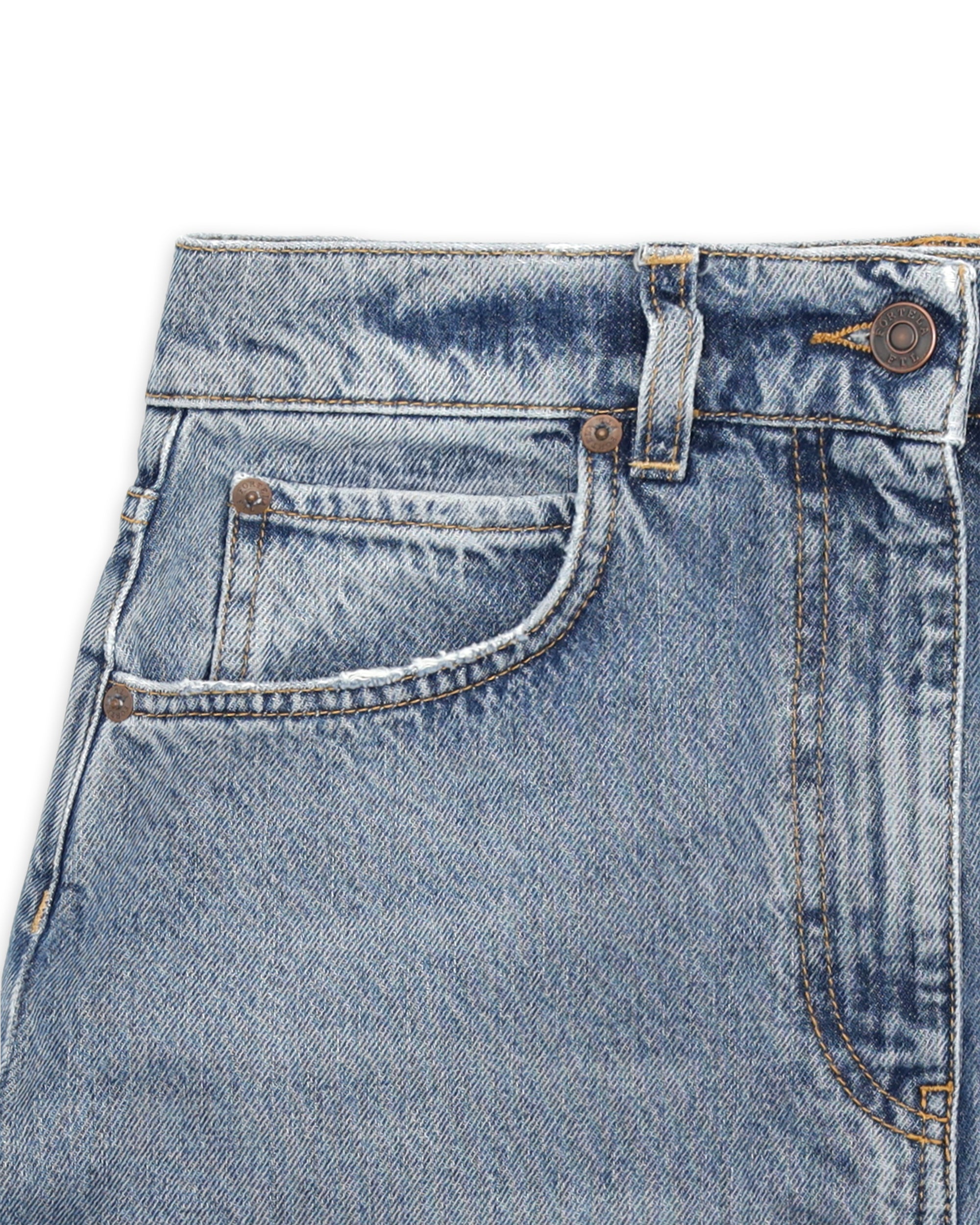 Jorgy Gonna In Denim Stone Wash