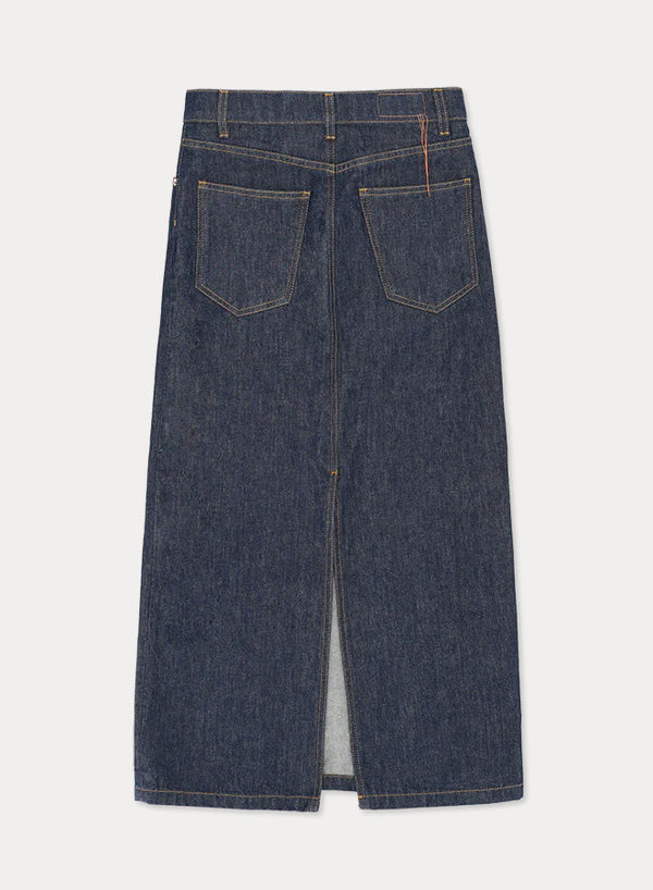 Jorgy Denim Skirt Indigo Rinse