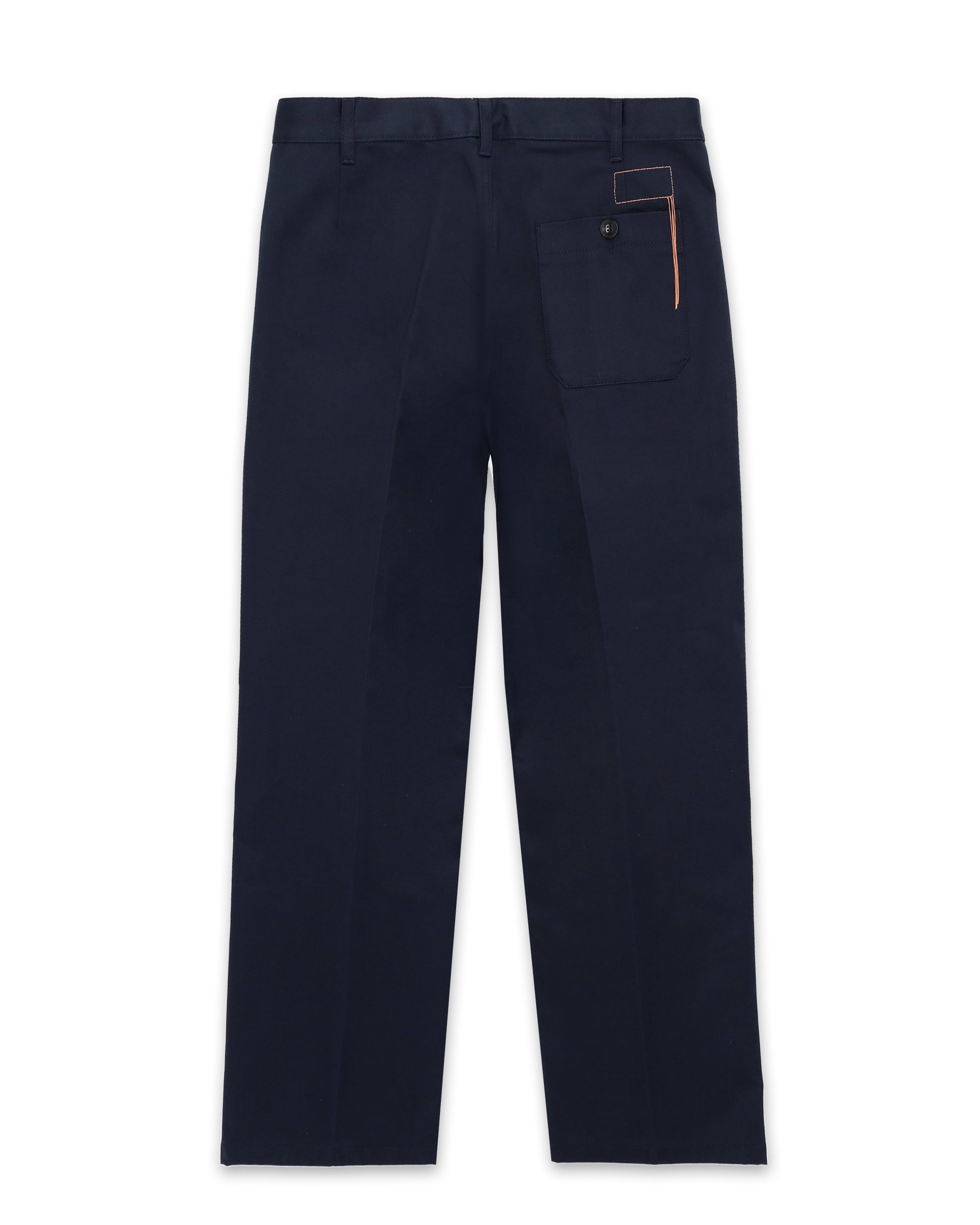 Judy Pantaloni in Gabardine di Cotone con Pences