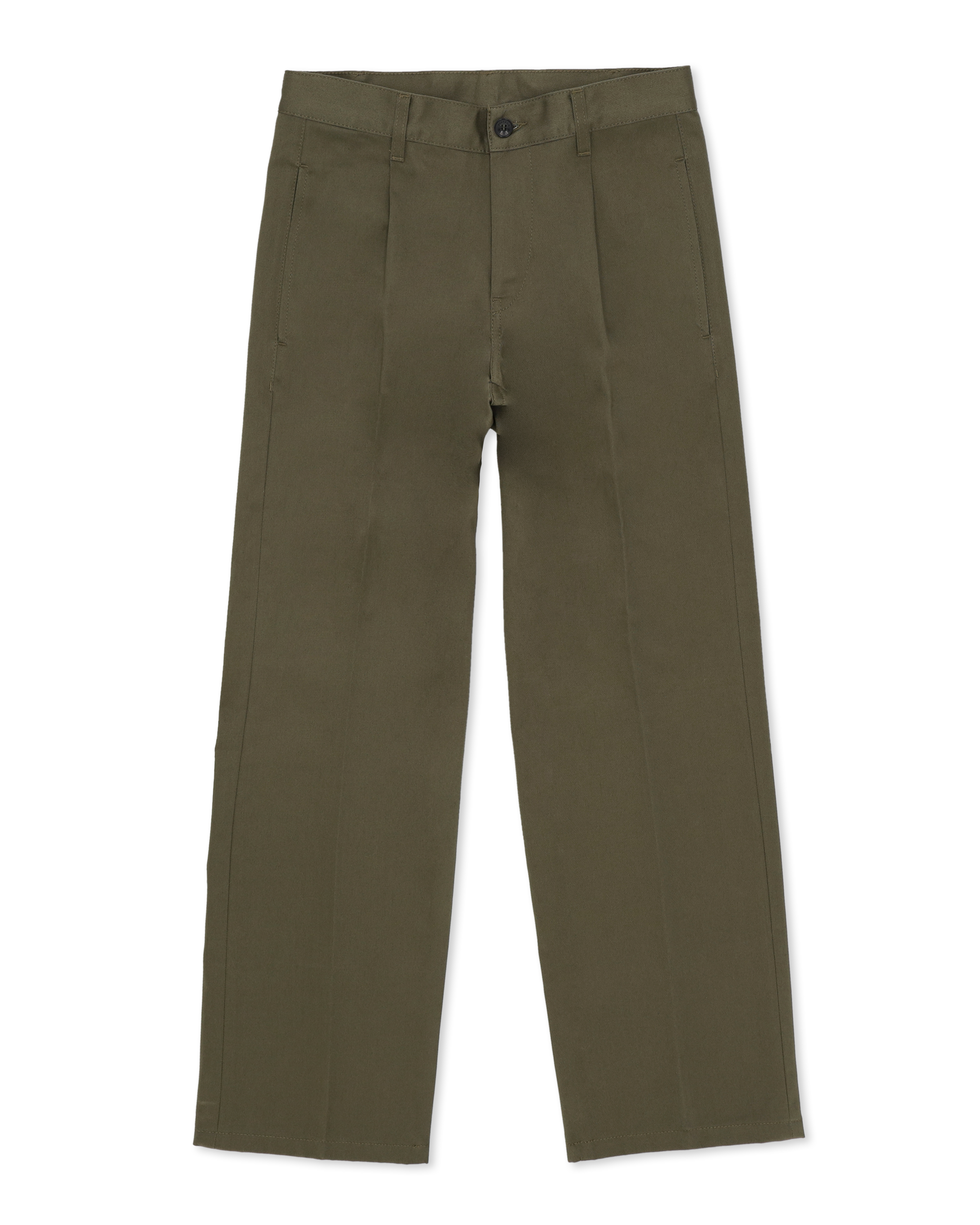 Judy Pantaloni in Gabardine di Cotone con Pences