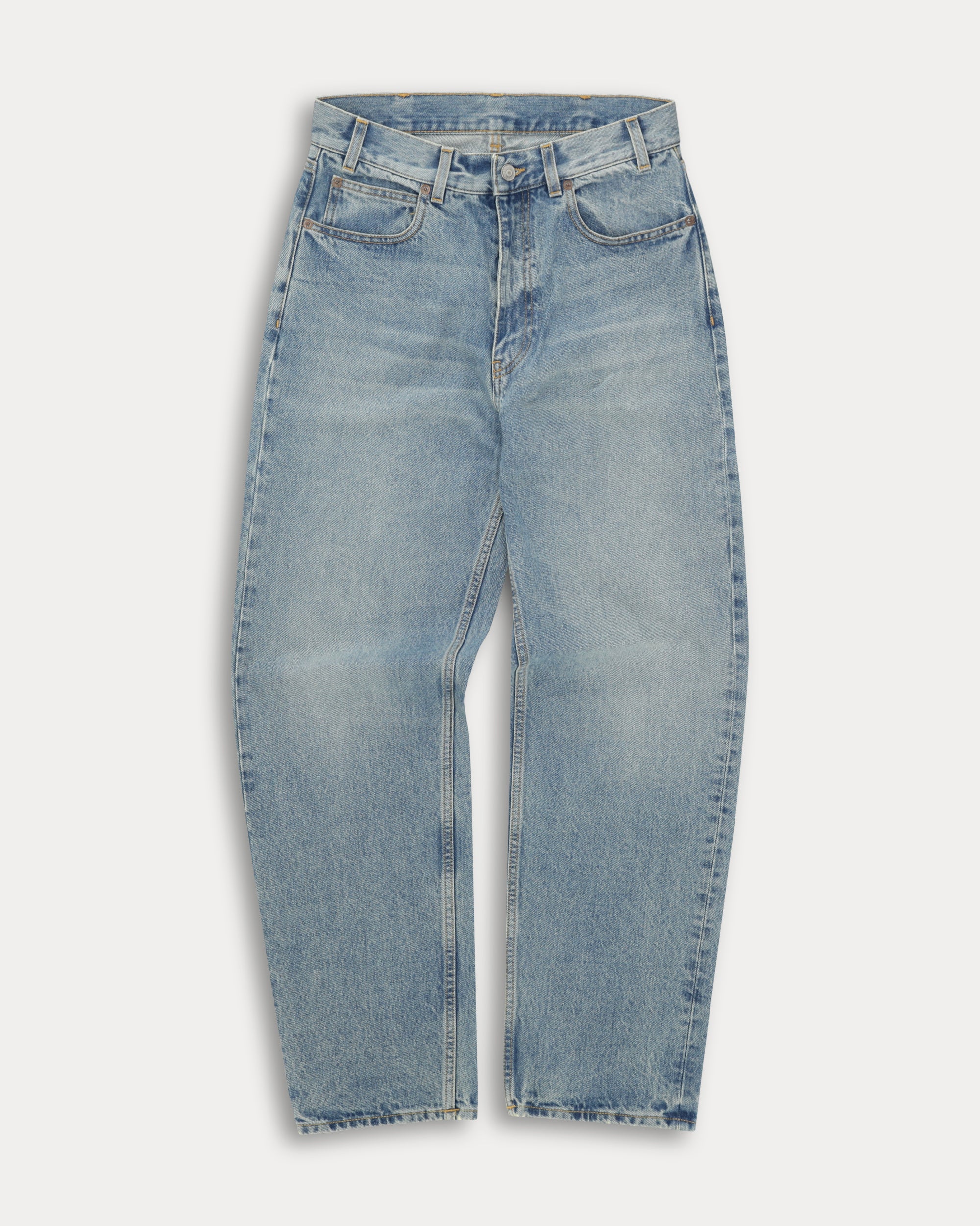Juliettej Pantaloni 5 Tasche In Denim Stone Wash