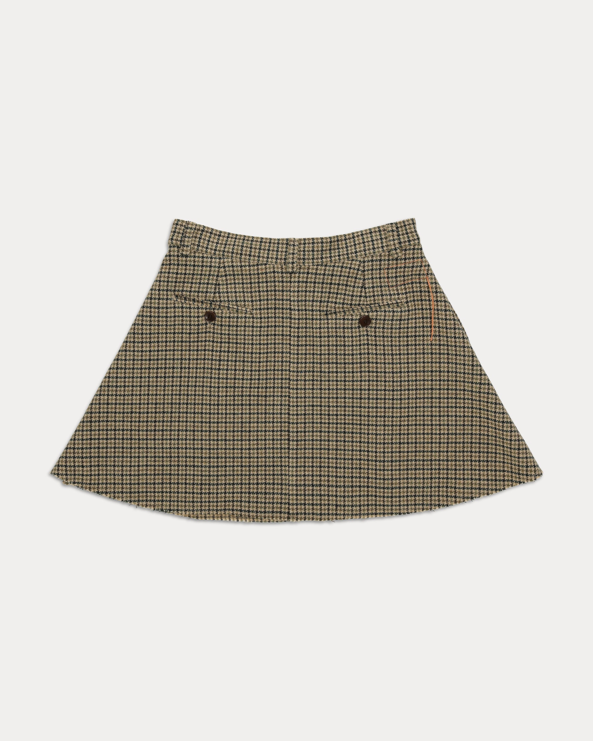 Juno Mini Gonna in Lana Merino