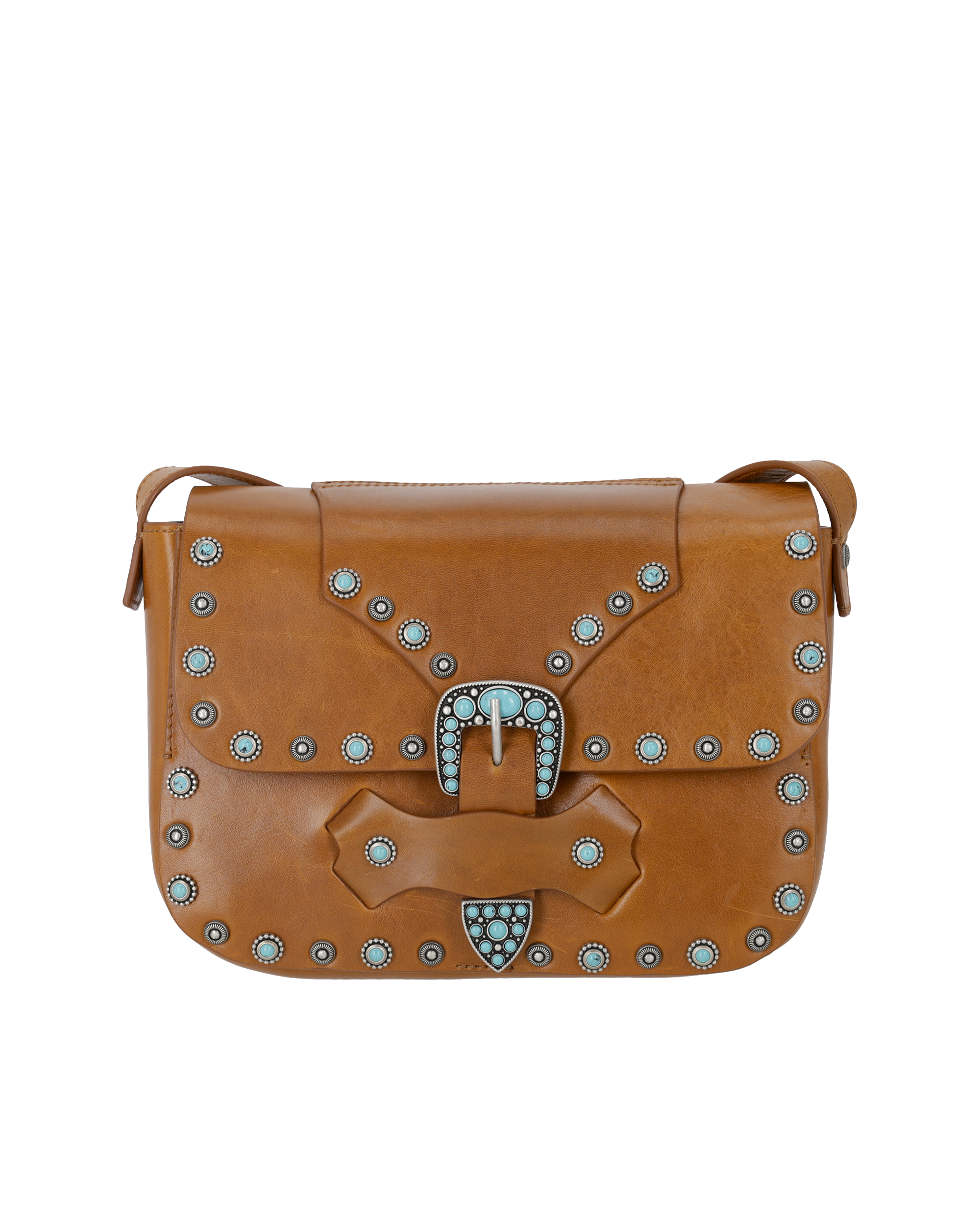 Kaya Bag Calf Leather Turquoises