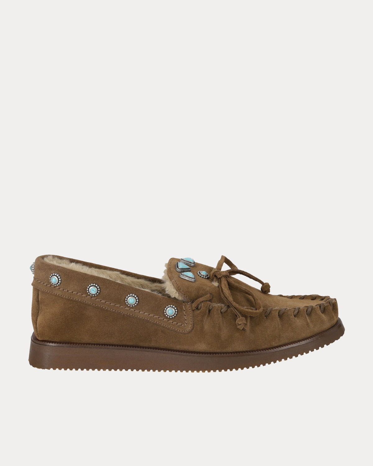 Lakota Mocassini Navajo In Pelle Scamosciata