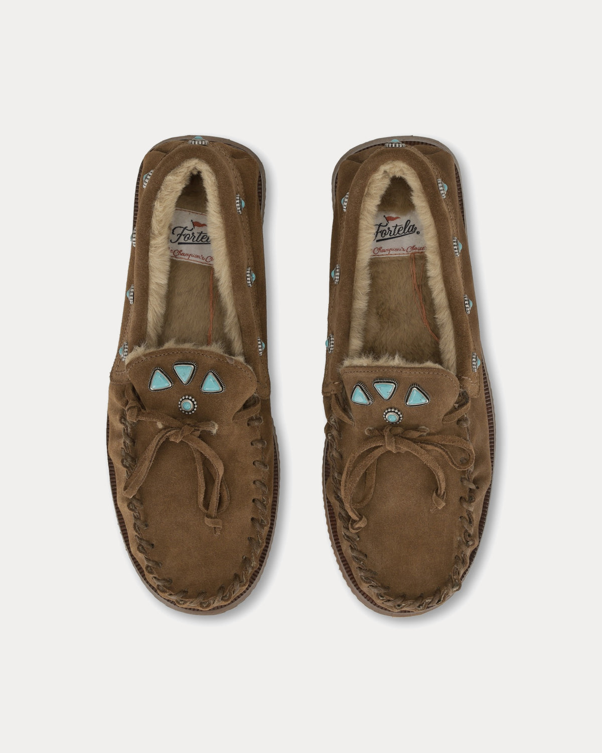 Lakota Mocassini Navajo In Pelle Scamosciata