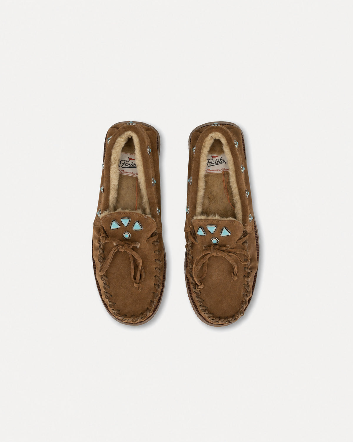 Lakota Mocassini Navajo In Pelle Scamosciata