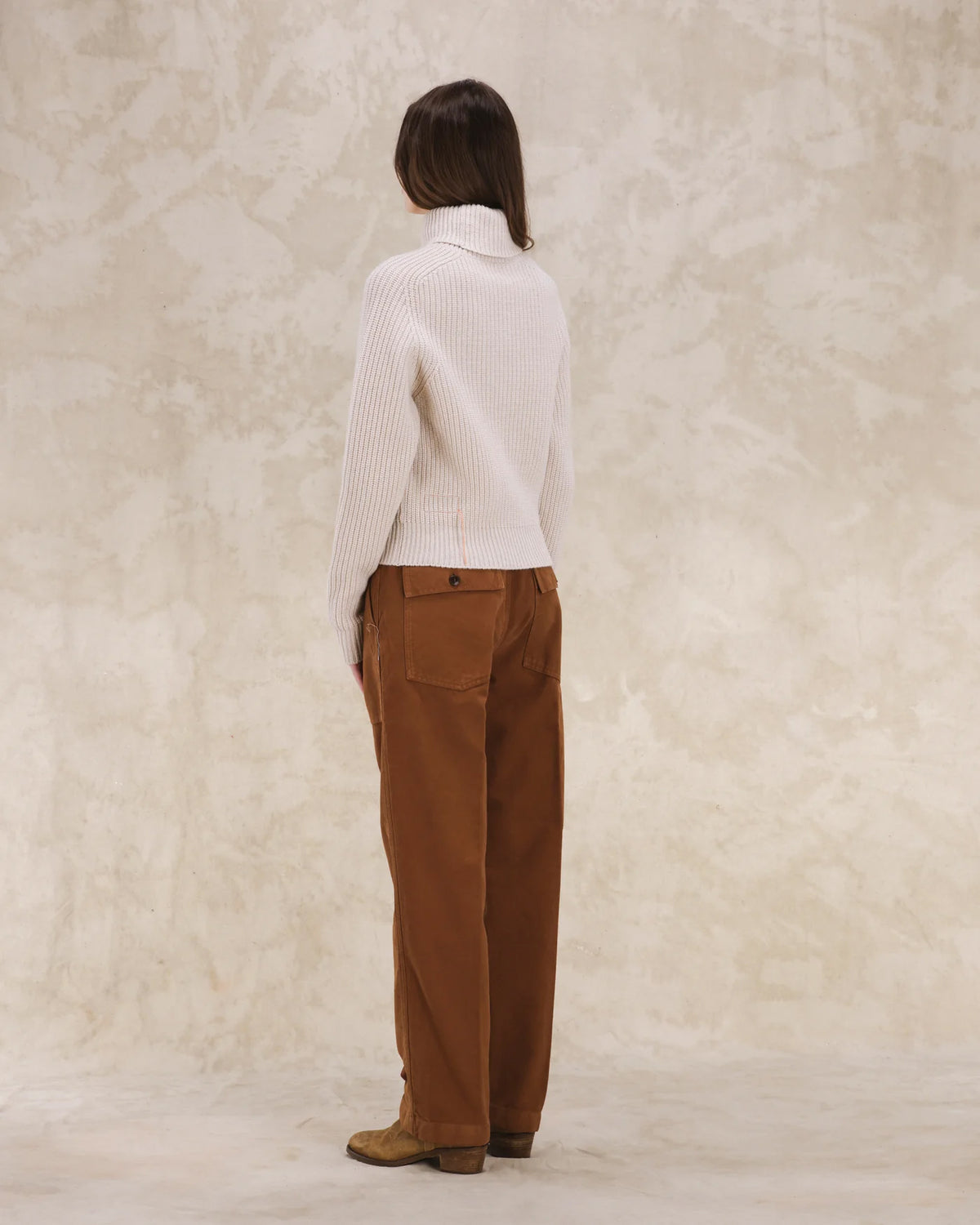 Laura Cashmere Turtleneck Sweater