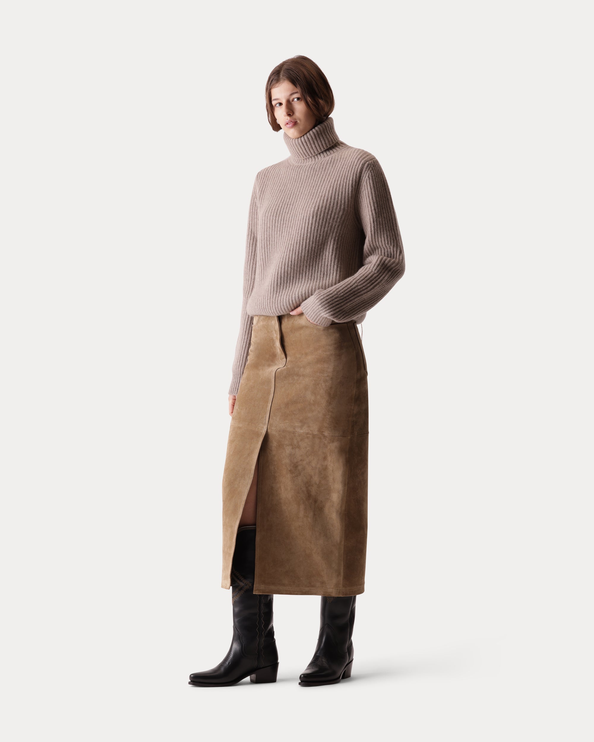 Laura Maglione Collo Alto In Cashmere