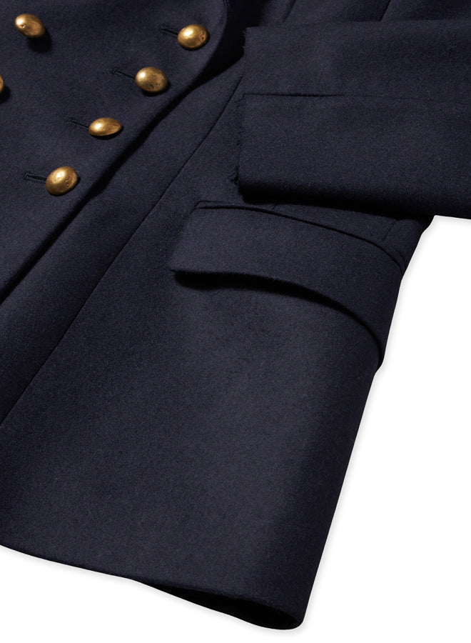 Laureen Giacca Classica Doppiopetto In Lana