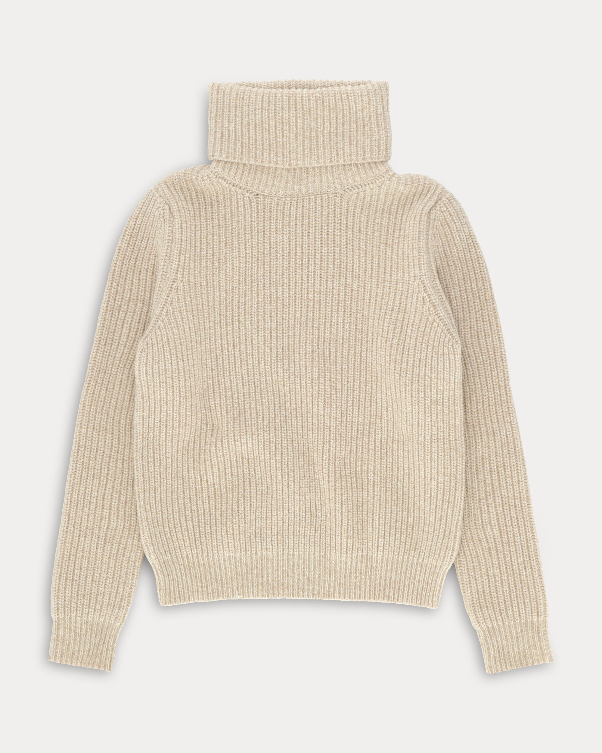 Leona High-Neck Wool and Cashmere Sweater