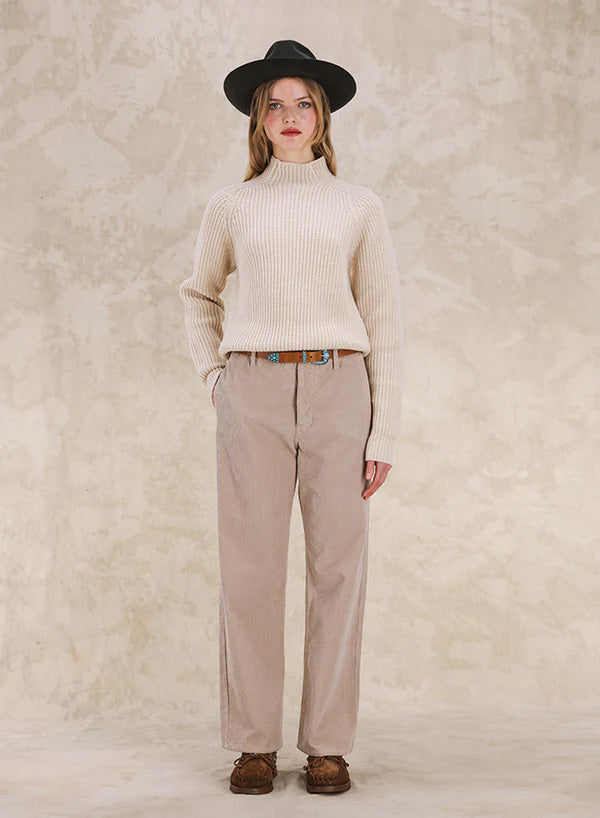 Leona Maglione Collo Alto Lana e Cashmere