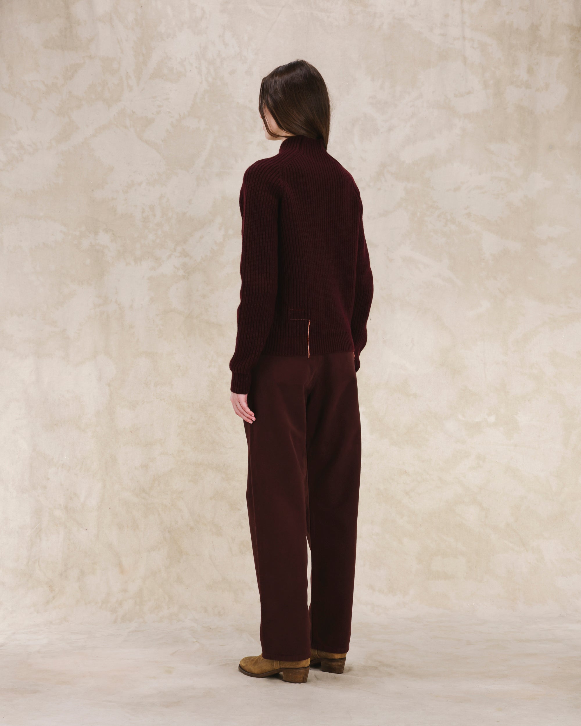 Leona Maglione Collo Alto Lana e Cashmere