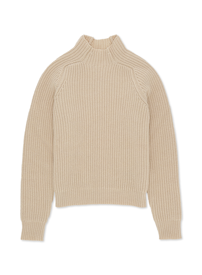 Leona Maglione Collo Alto Lana e Cashmere