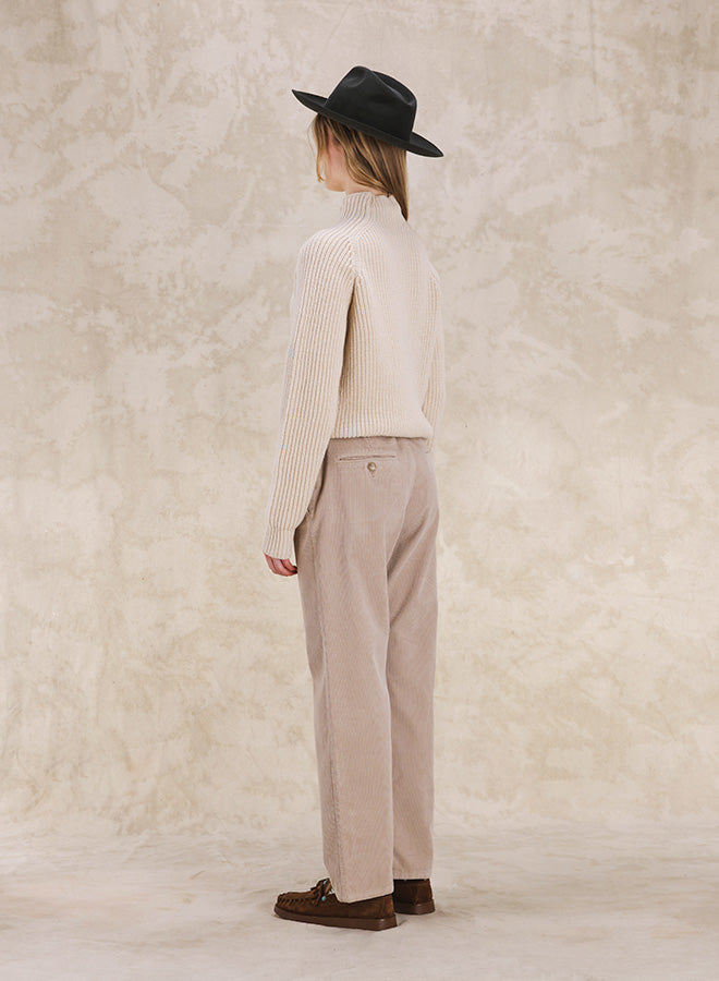 Leona Maglione Collo Alto Lana e Cashmere