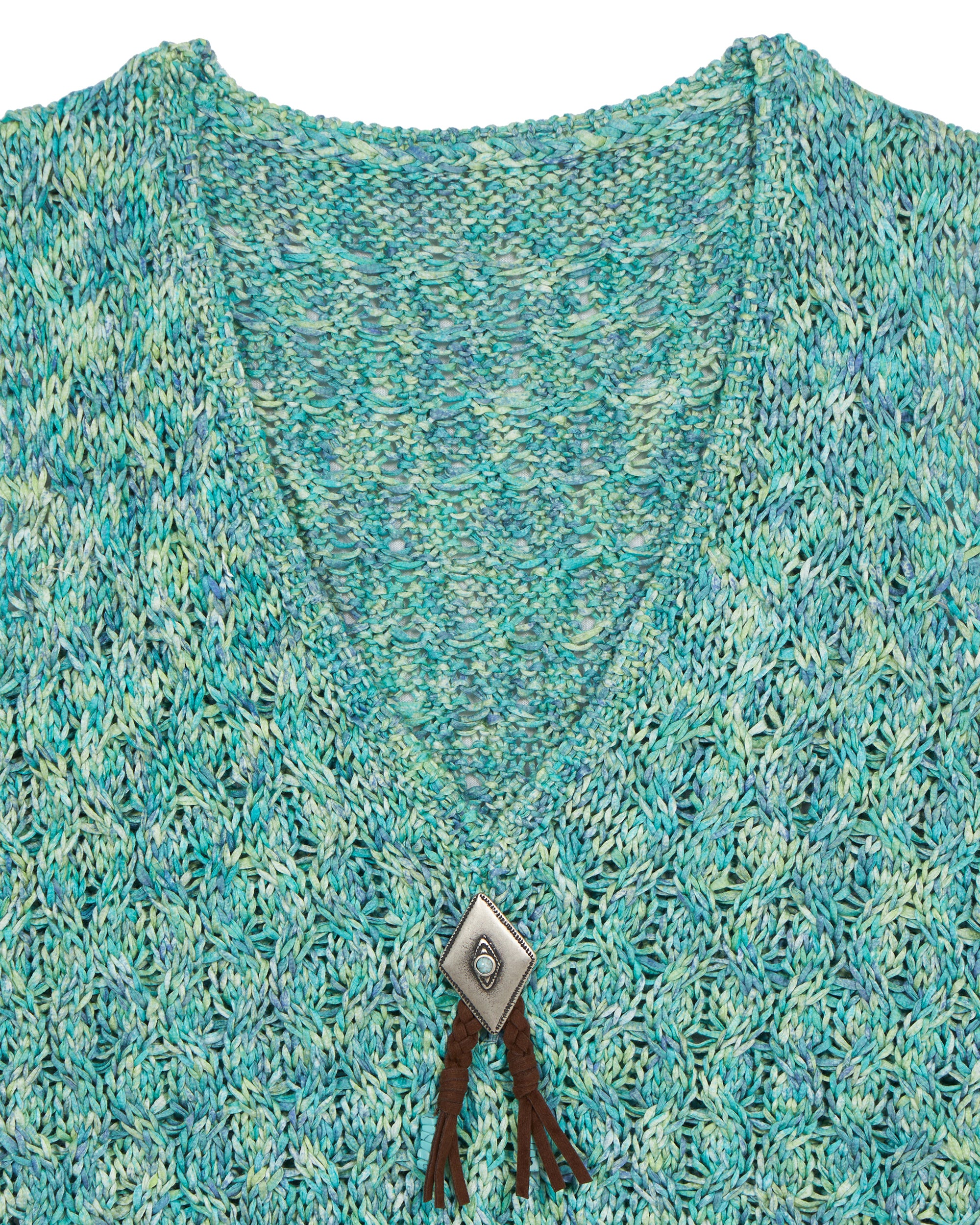 Lizzy Gilet in Maglia di Cotone Melange