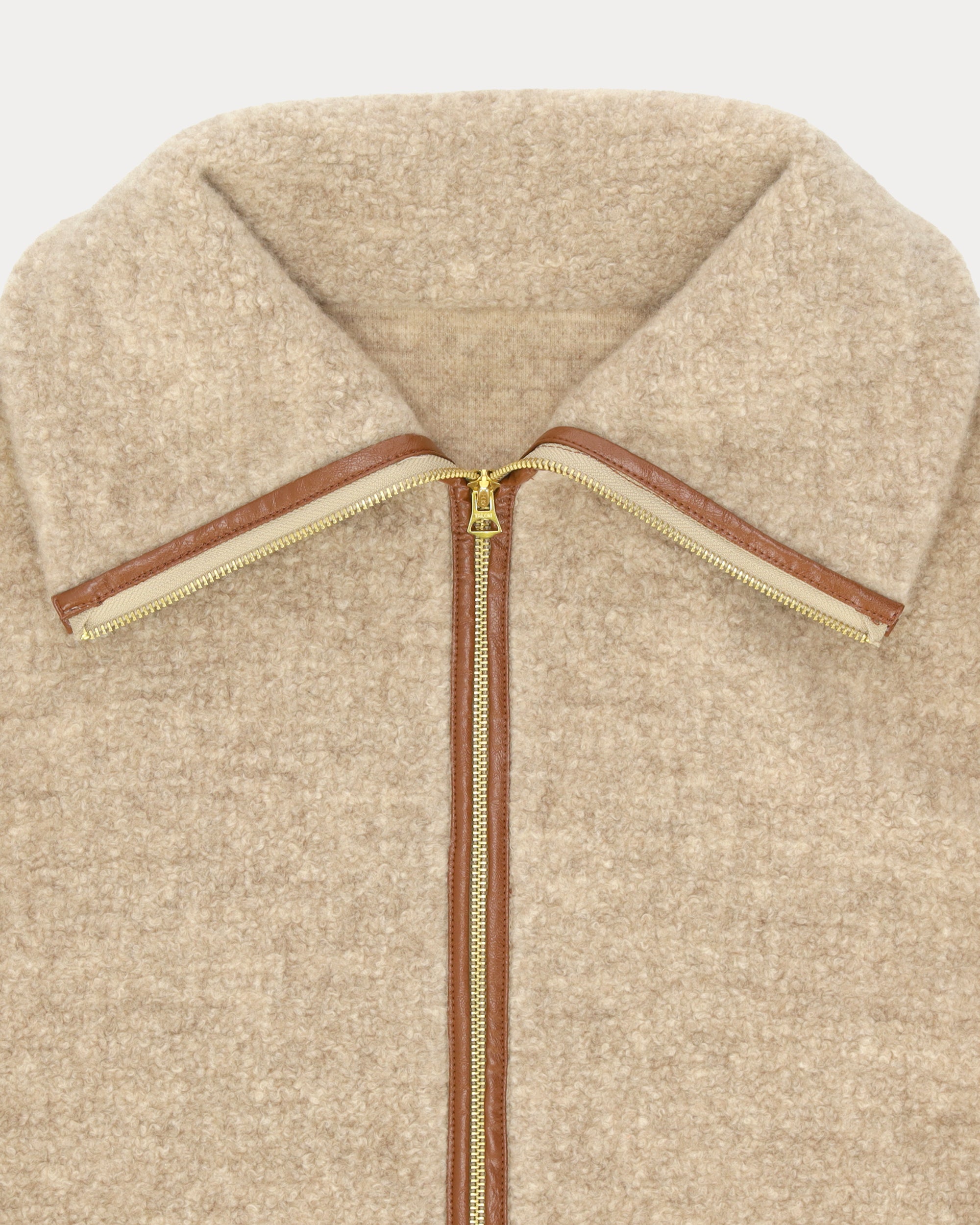 Lolie Giacca Teddy In Cashmere E Seta 