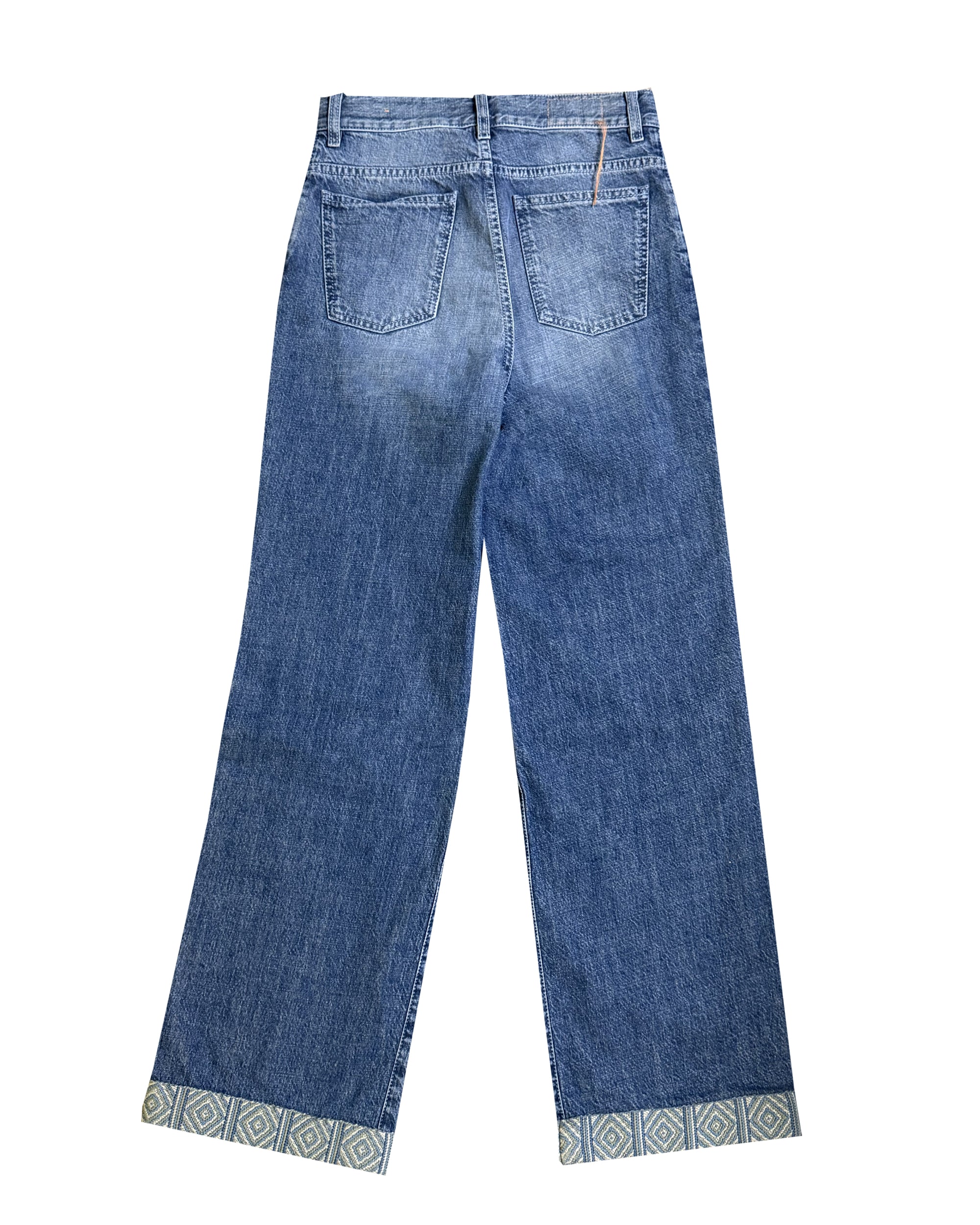 Loosep Loose Fit Denim Pants Custom Wash