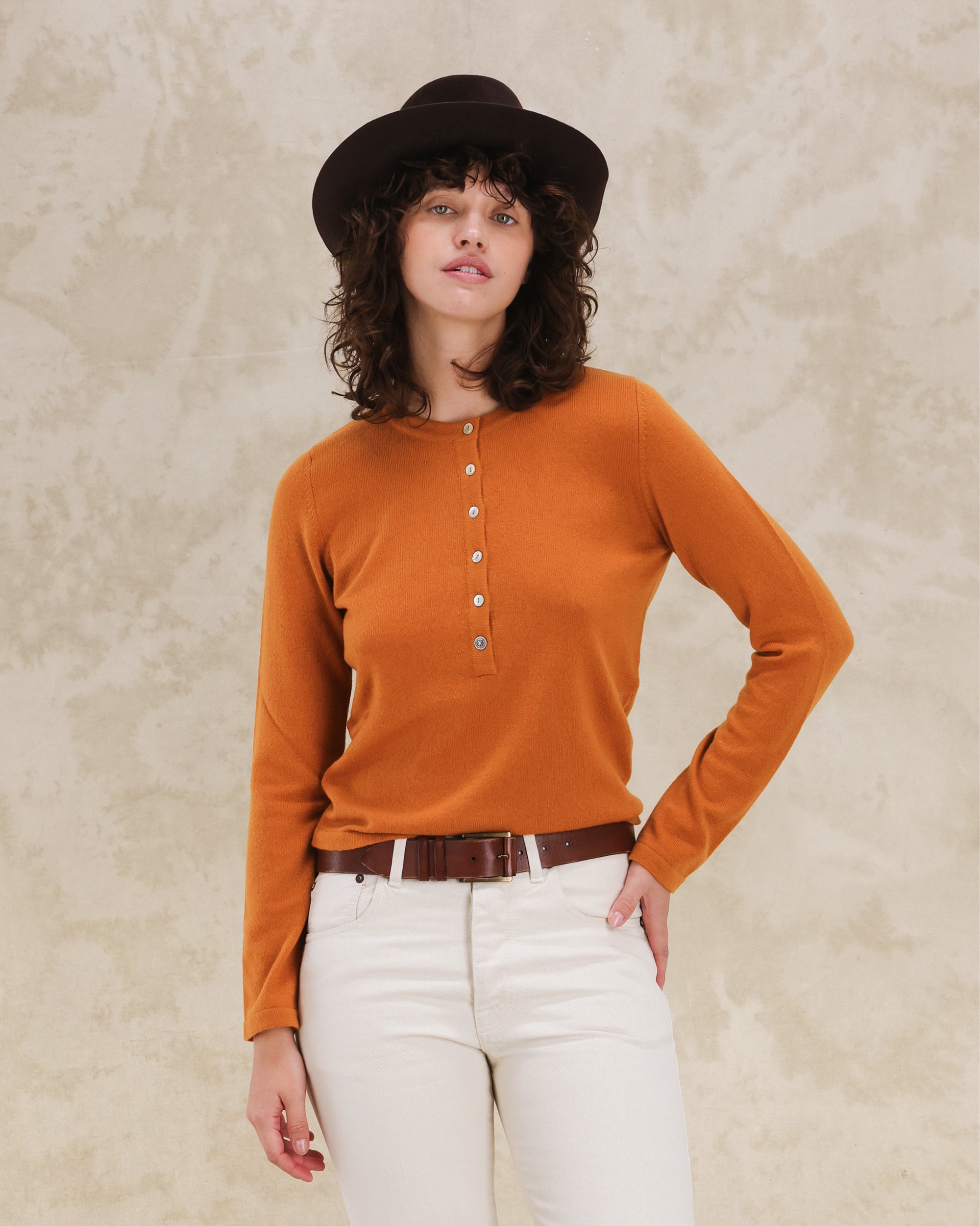 Lou Maglia Serafino In Cashmere