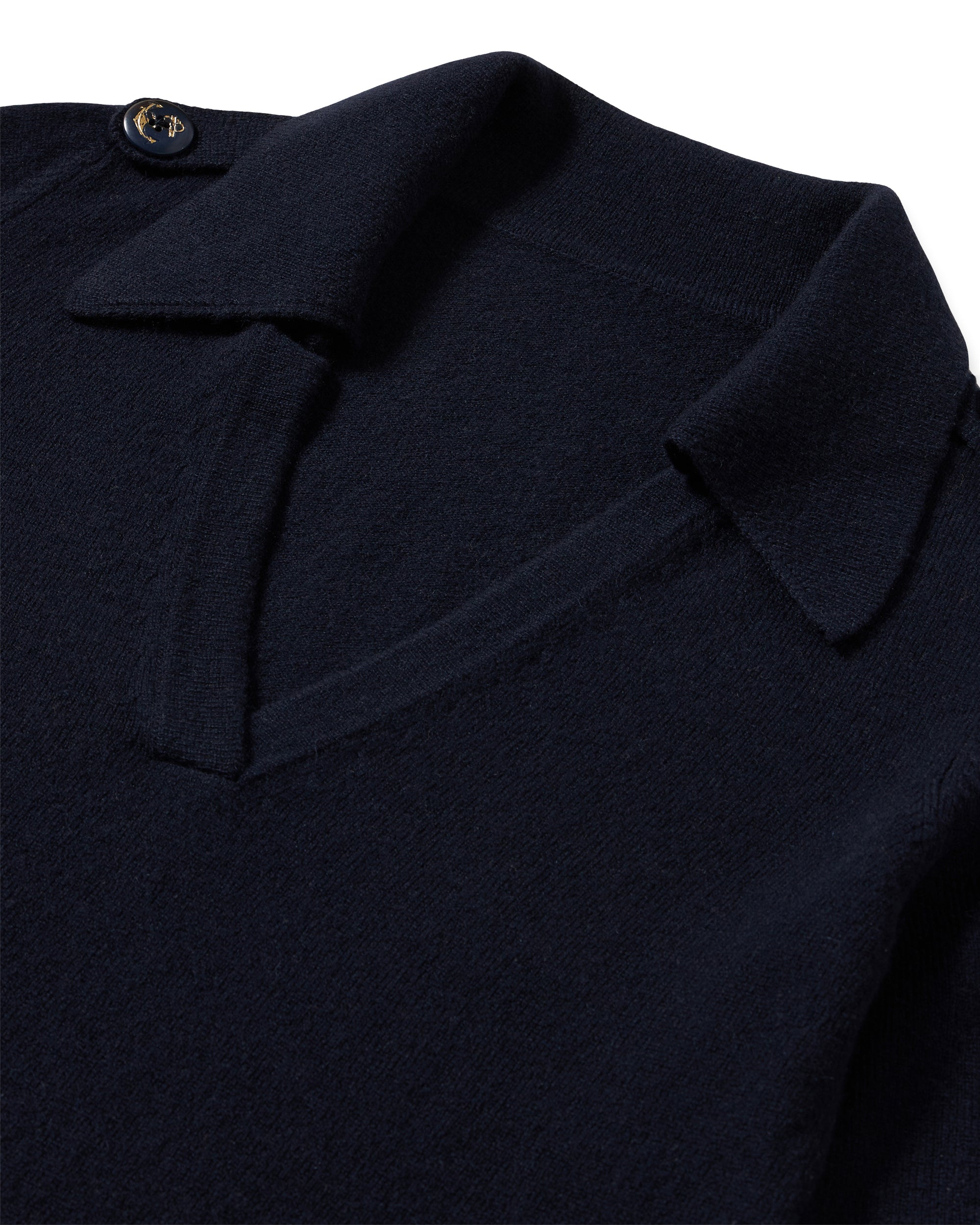 Lou Polo In Cashmere Con Scollo A V