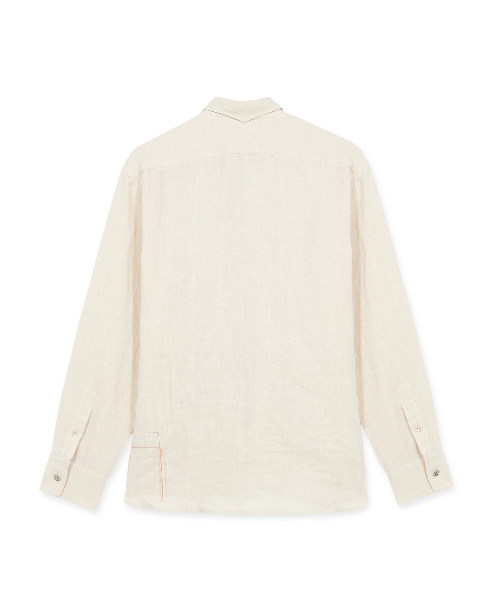 Luke Camicia Sahariana In Lino