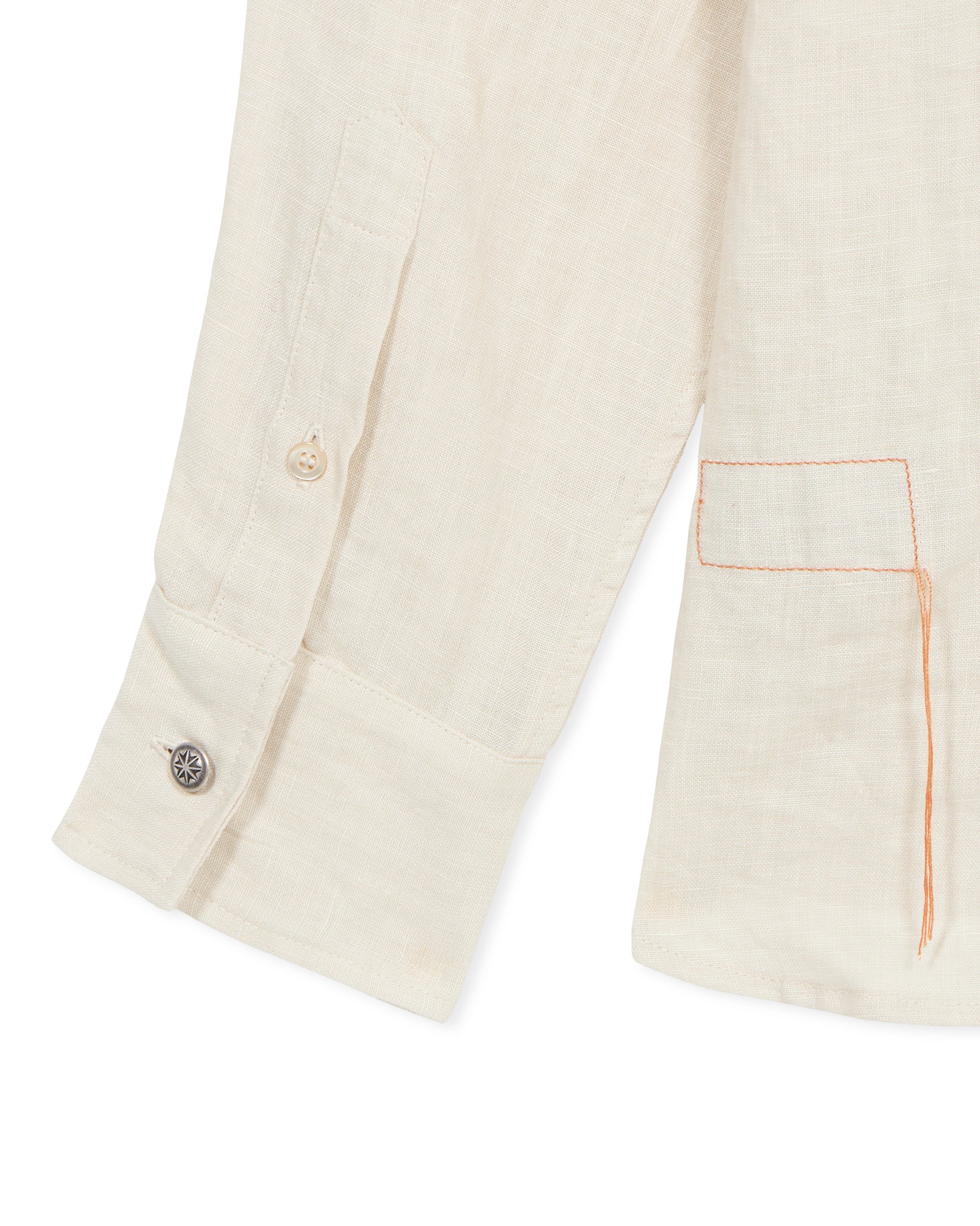 Luke Camicia Sahariana In Lino