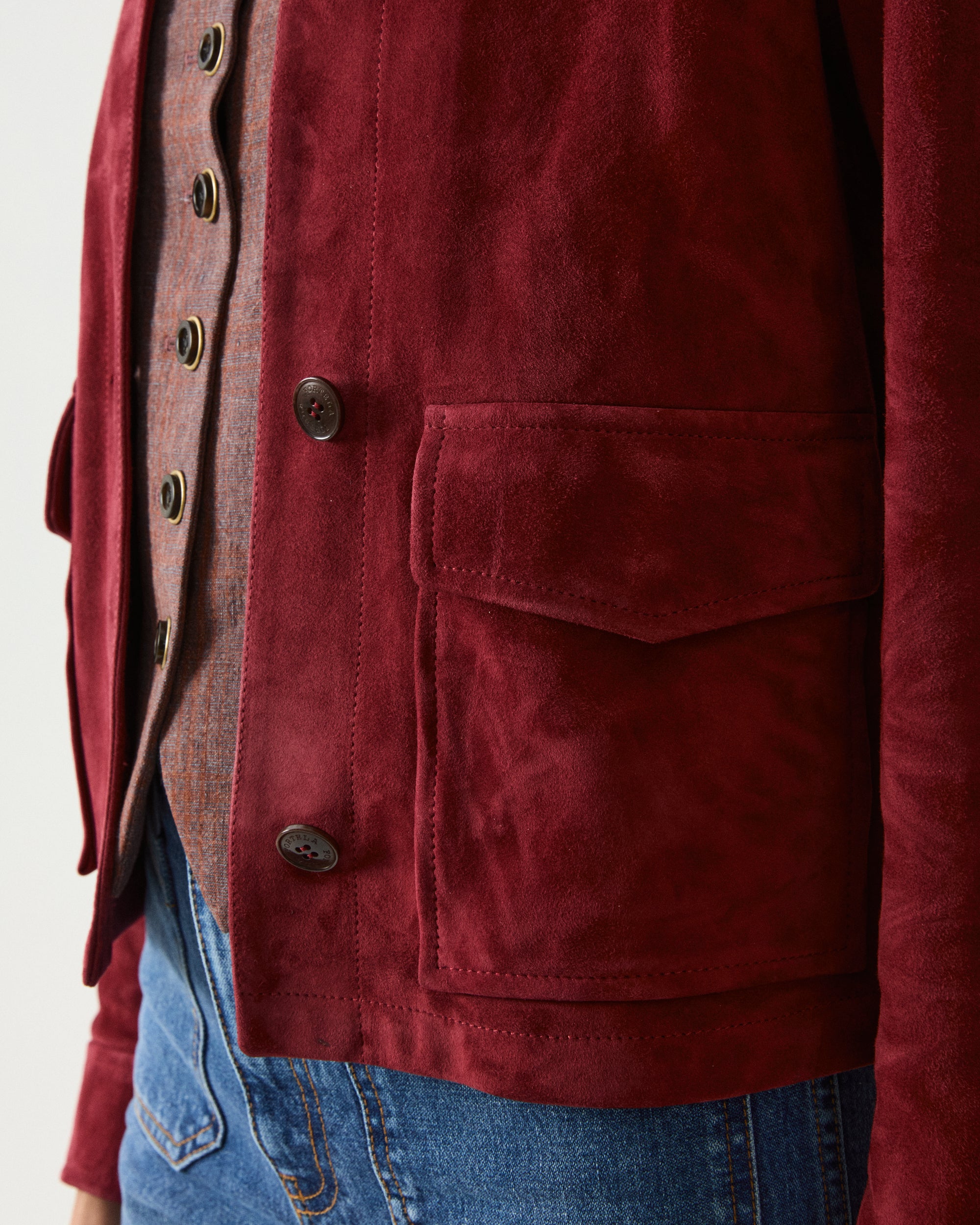 Maelle Suede Jacket