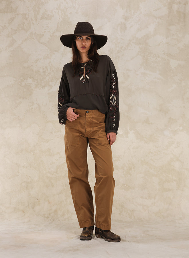 Newfatigue Pantaloni Fatigue In Tela Paracadute