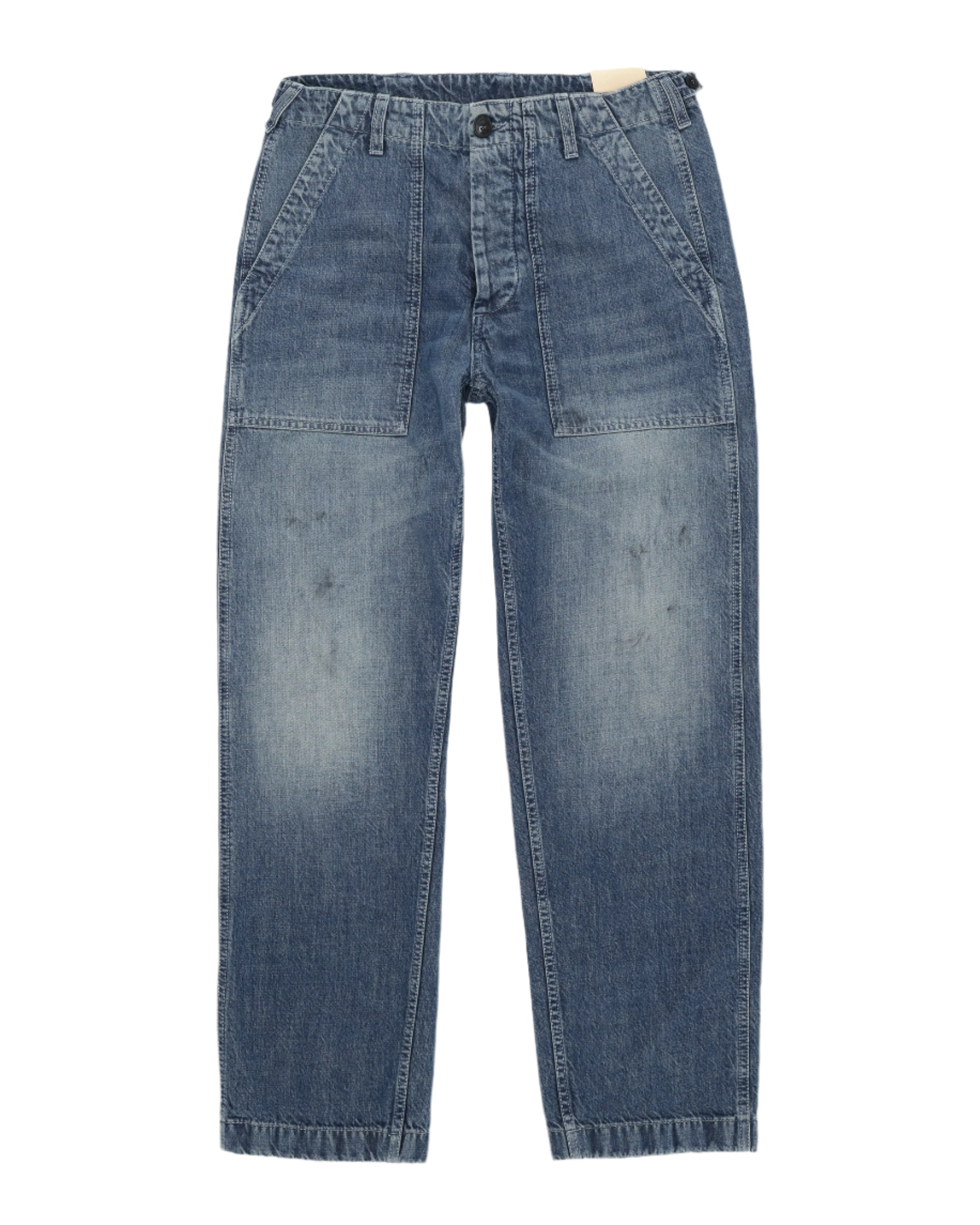 Newfatigue Pantaloni in Denim Custom Wash