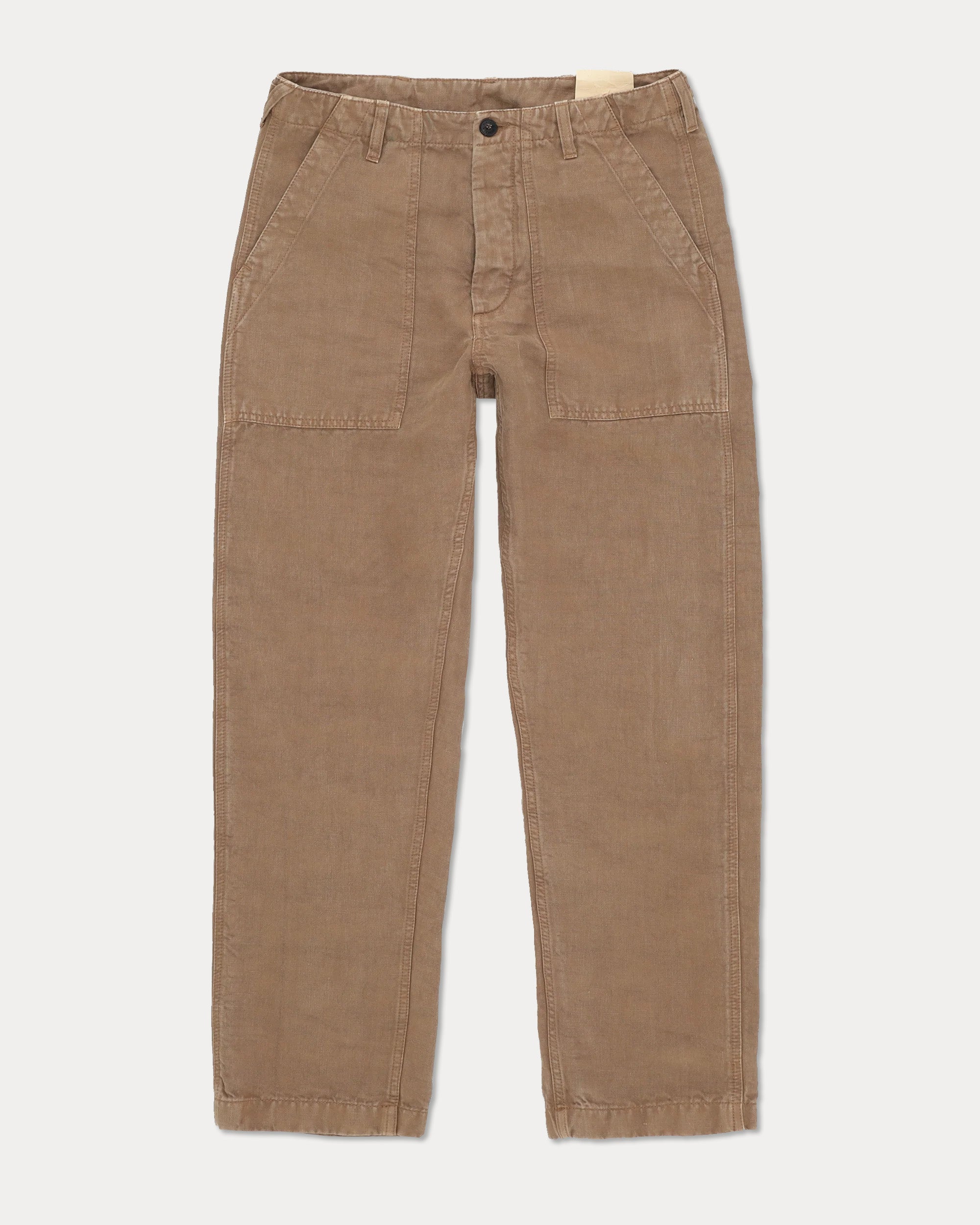 Newfatigue Pantaloni Fatigue In Lino